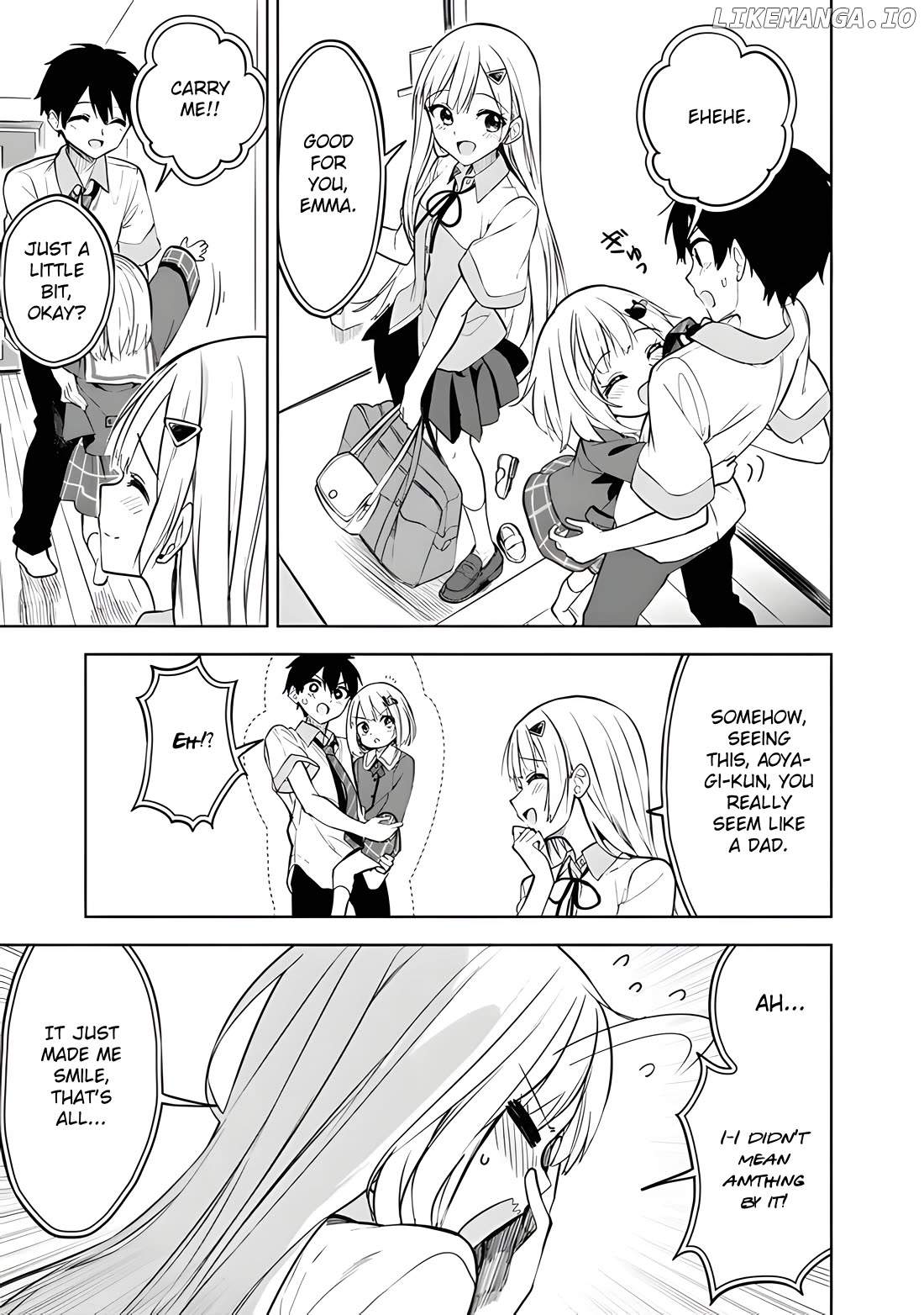 Maigo ni Natteita Youjo wo Tasuketara, Otonari ni Sumu Bishoujo Ryuugakusei ga Ie ni Asobi ni Kuru you ni Natta Ken ni Tsuite Chapter 15 page 10