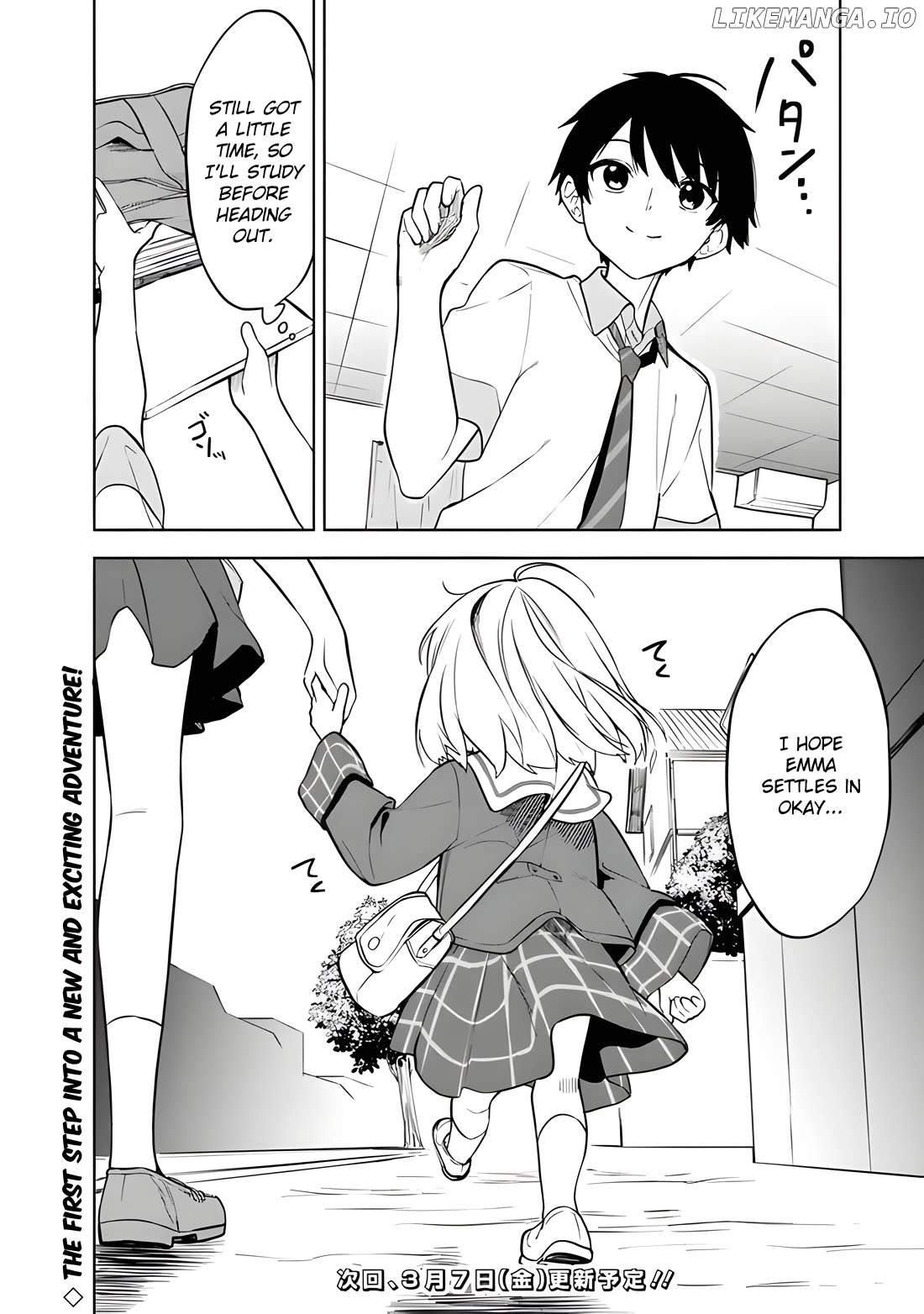 Maigo ni Natteita Youjo wo Tasuketara, Otonari ni Sumu Bishoujo Ryuugakusei ga Ie ni Asobi ni Kuru you ni Natta Ken ni Tsuite Chapter 15 page 21
