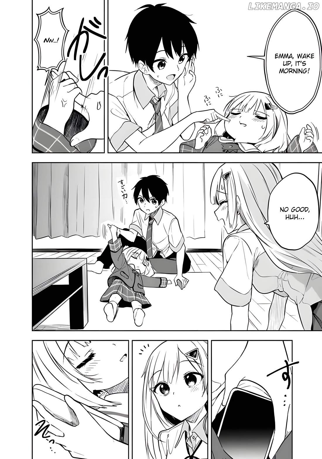 Maigo ni Natteita Youjo wo Tasuketara, Otonari ni Sumu Bishoujo Ryuugakusei ga Ie ni Asobi ni Kuru you ni Natta Ken ni Tsuite Chapter 15 page 15