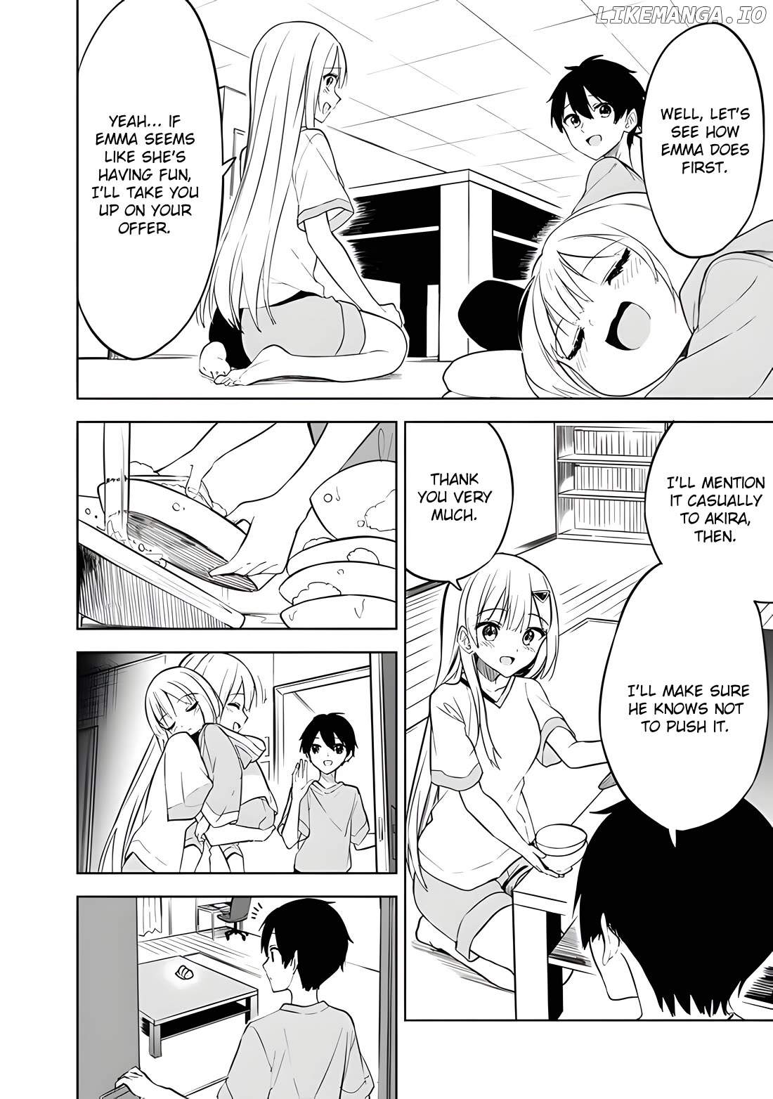 Maigo ni Natteita Youjo wo Tasuketara, Otonari ni Sumu Bishoujo Ryuugakusei ga Ie ni Asobi ni Kuru you ni Natta Ken ni Tsuite Chapter 15 page 7