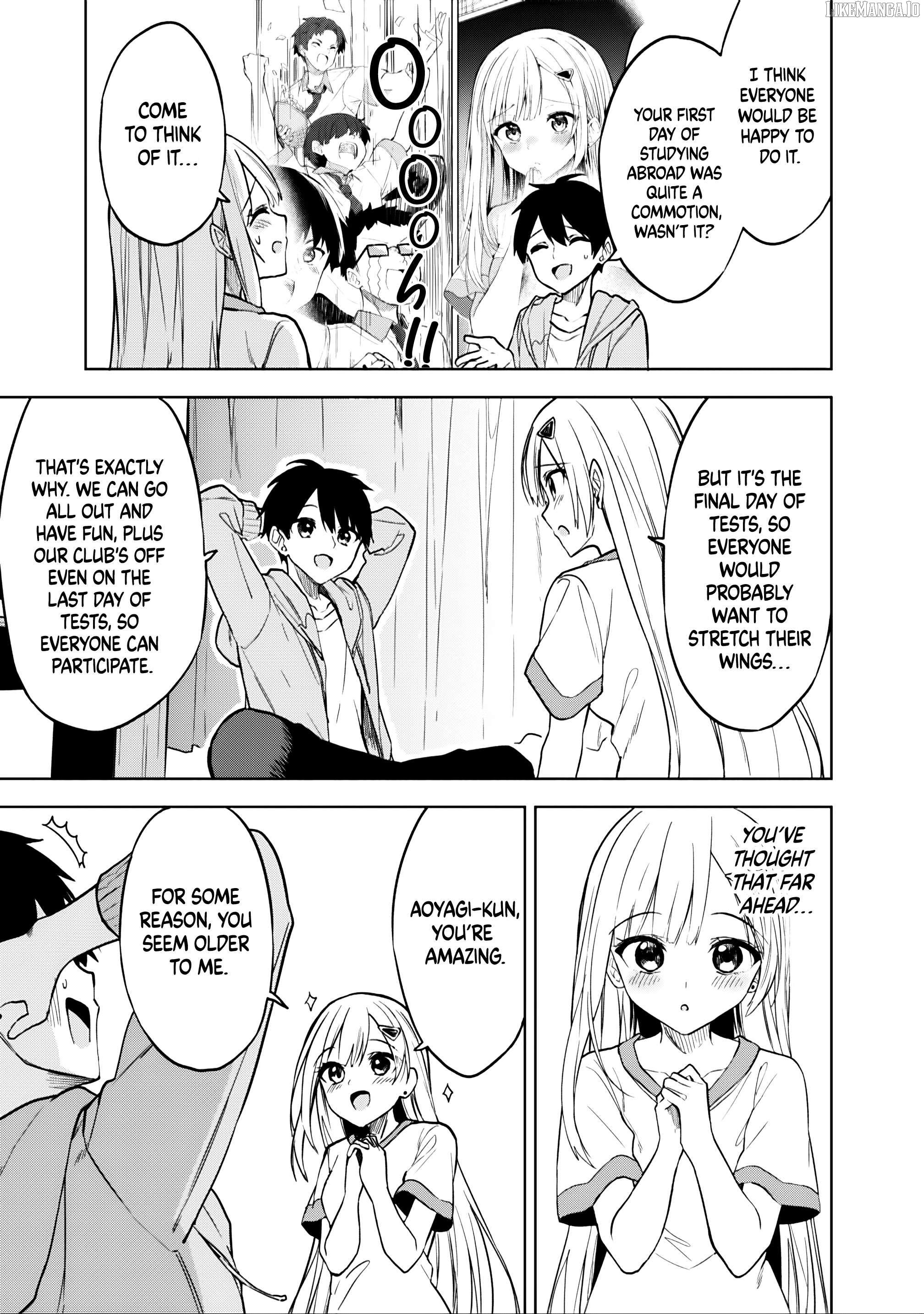 Maigo ni Natteita Youjo wo Tasuketara, Otonari ni Sumu Bishoujo Ryuugakusei ga Ie ni Asobi ni Kuru you ni Natta Ken ni Tsuite Chapter 17 page 15