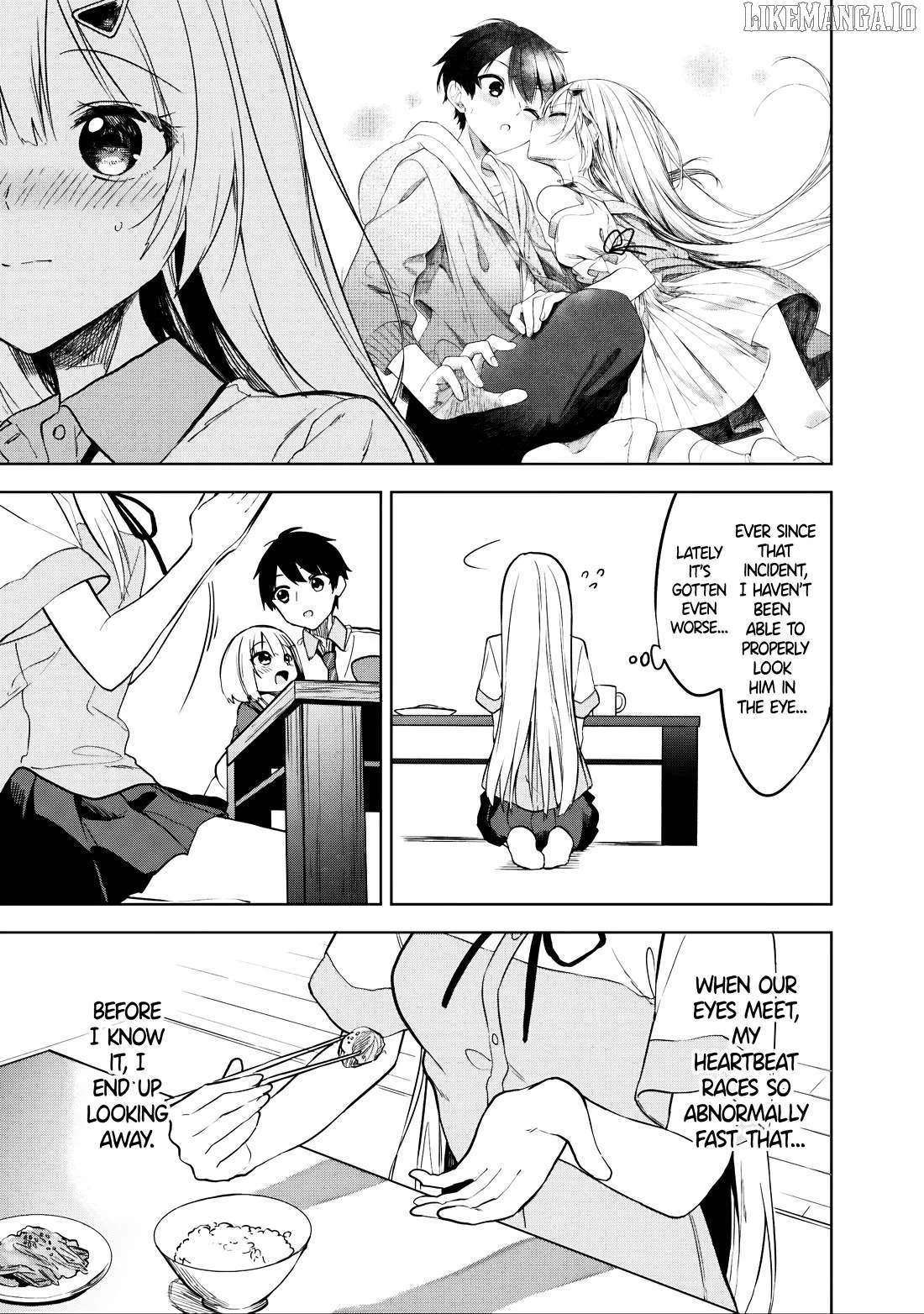 Maigo ni Natteita Youjo wo Tasuketara, Otonari ni Sumu Bishoujo Ryuugakusei ga Ie ni Asobi ni Kuru you ni Natta Ken ni Tsuite Chapter 18 page 12