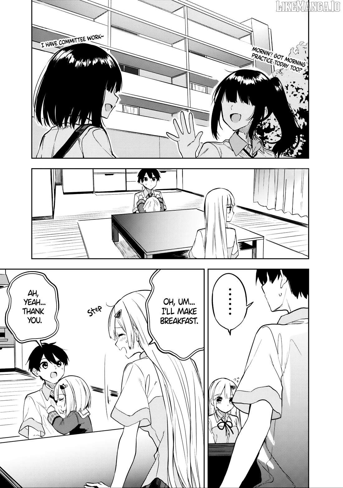 Maigo ni Natteita Youjo wo Tasuketara, Otonari ni Sumu Bishoujo Ryuugakusei ga Ie ni Asobi ni Kuru you ni Natta Ken ni Tsuite Chapter 18 page 10