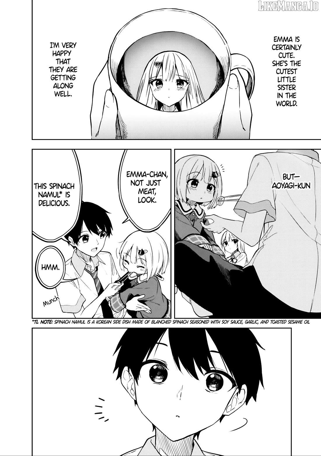 Maigo ni Natteita Youjo wo Tasuketara, Otonari ni Sumu Bishoujo Ryuugakusei ga Ie ni Asobi ni Kuru you ni Natta Ken ni Tsuite Chapter 18 page 15