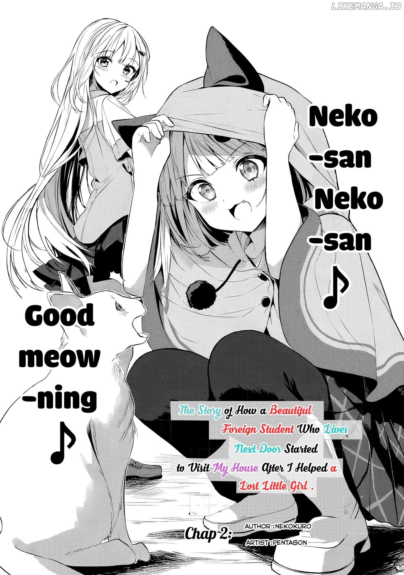 Maigo ni Natteita Youjo wo Tasuketara, Otonari ni Sumu Bishoujo Ryuugakusei ga Ie ni Asobi ni Kuru you ni Natta Ken ni Tsuite Chapter 2 page 3