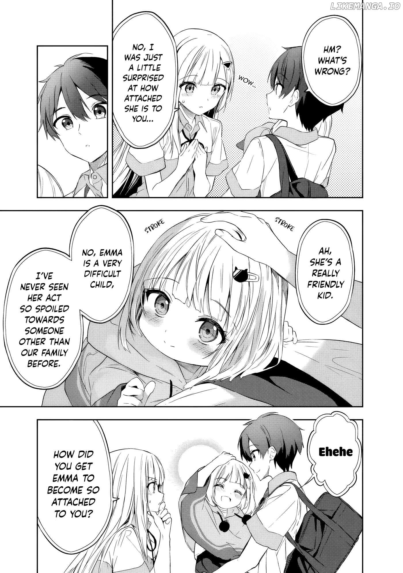 Maigo ni Natteita Youjo wo Tasuketara, Otonari ni Sumu Bishoujo Ryuugakusei ga Ie ni Asobi ni Kuru you ni Natta Ken ni Tsuite Chapter 2 page 15