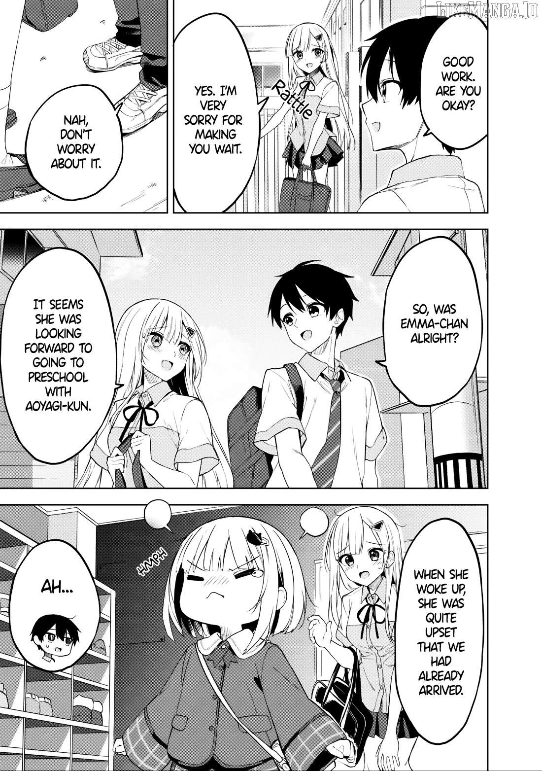 Maigo ni Natteita Youjo wo Tasuketara, Otonari ni Sumu Bishoujo Ryuugakusei ga Ie ni Asobi ni Kuru you ni Natta Ken ni Tsuite Chapter 20 page 9
