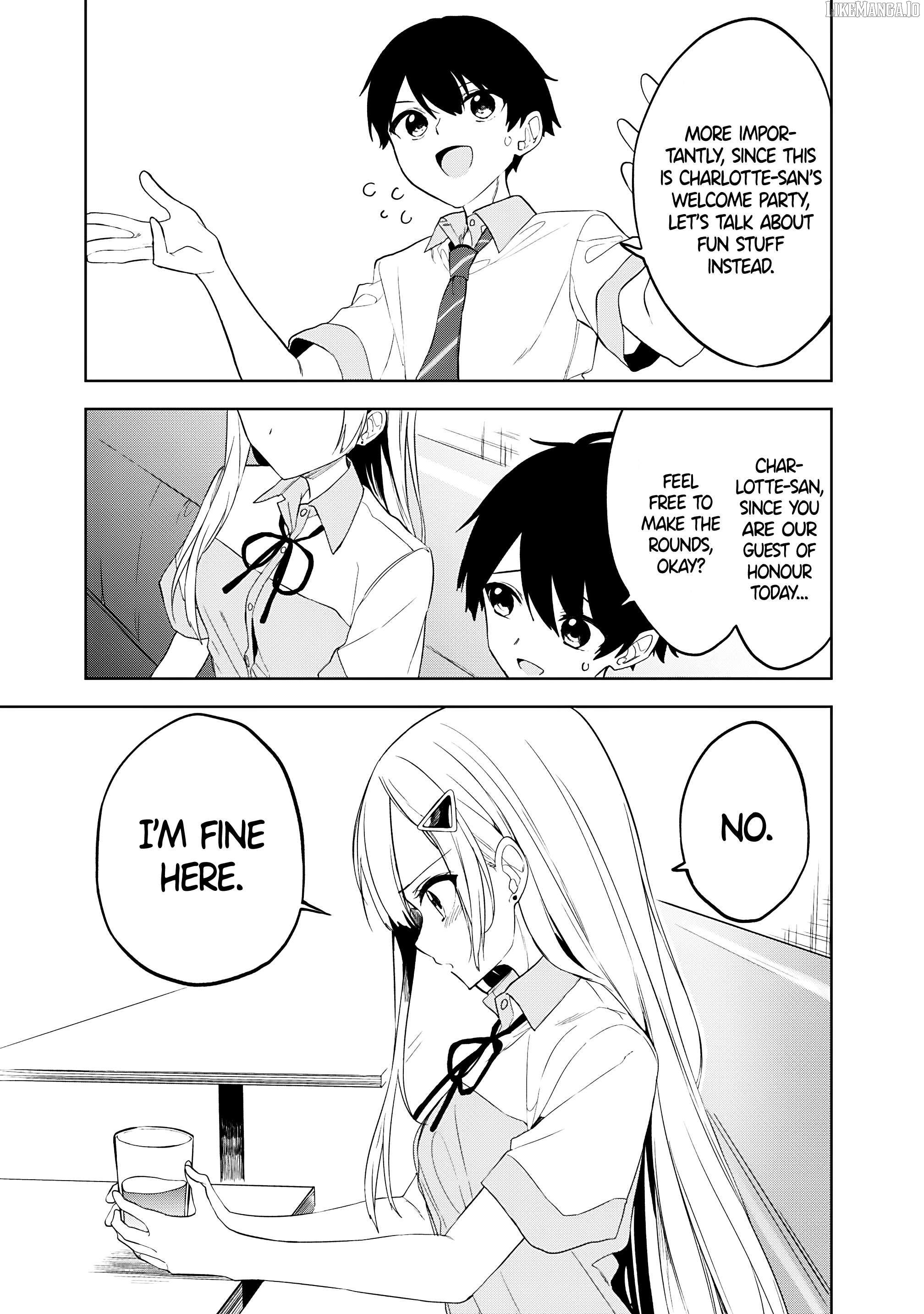 Maigo ni Natteita Youjo wo Tasuketara, Otonari ni Sumu Bishoujo Ryuugakusei ga Ie ni Asobi ni Kuru you ni Natta Ken ni Tsuite Chapter 23 page 7
