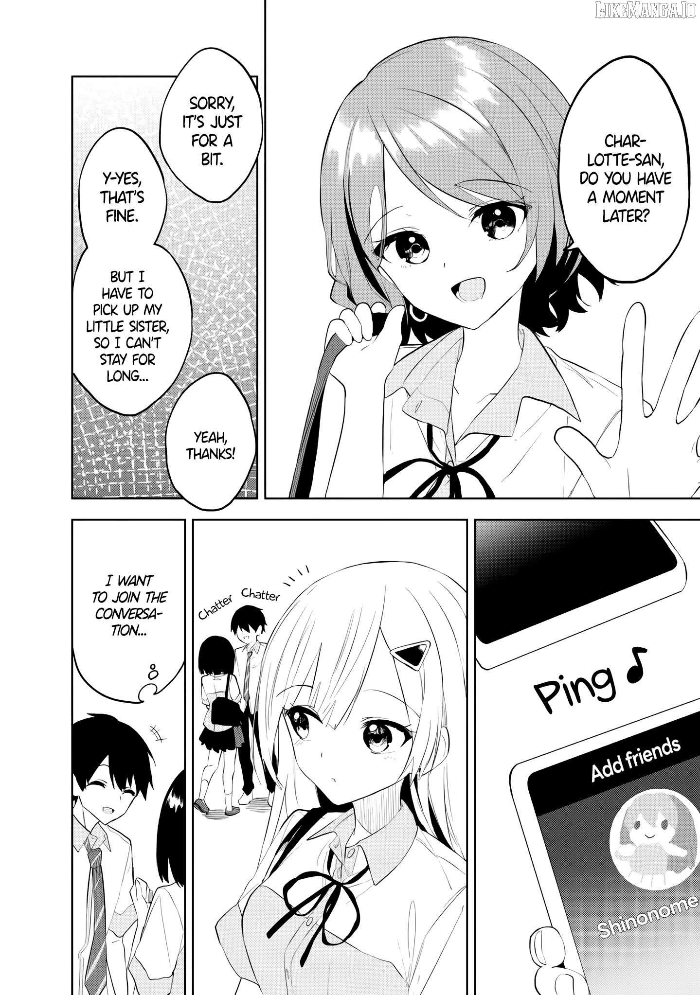 Maigo ni Natteita Youjo wo Tasuketara, Otonari ni Sumu Bishoujo Ryuugakusei ga Ie ni Asobi ni Kuru you ni Natta Ken ni Tsuite Chapter 25 page 4