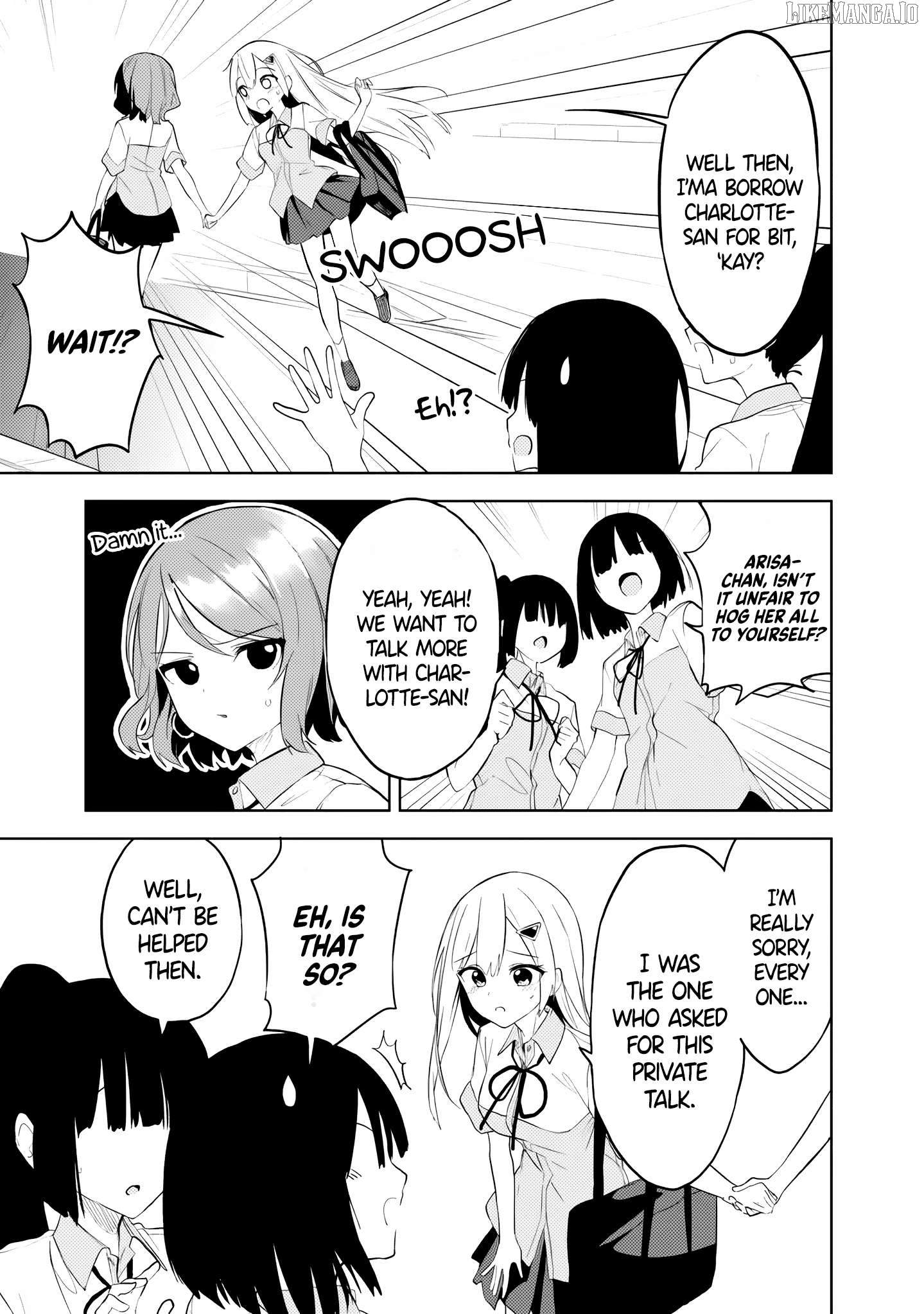 Maigo ni Natteita Youjo wo Tasuketara, Otonari ni Sumu Bishoujo Ryuugakusei ga Ie ni Asobi ni Kuru you ni Natta Ken ni Tsuite Chapter 25 page 15
