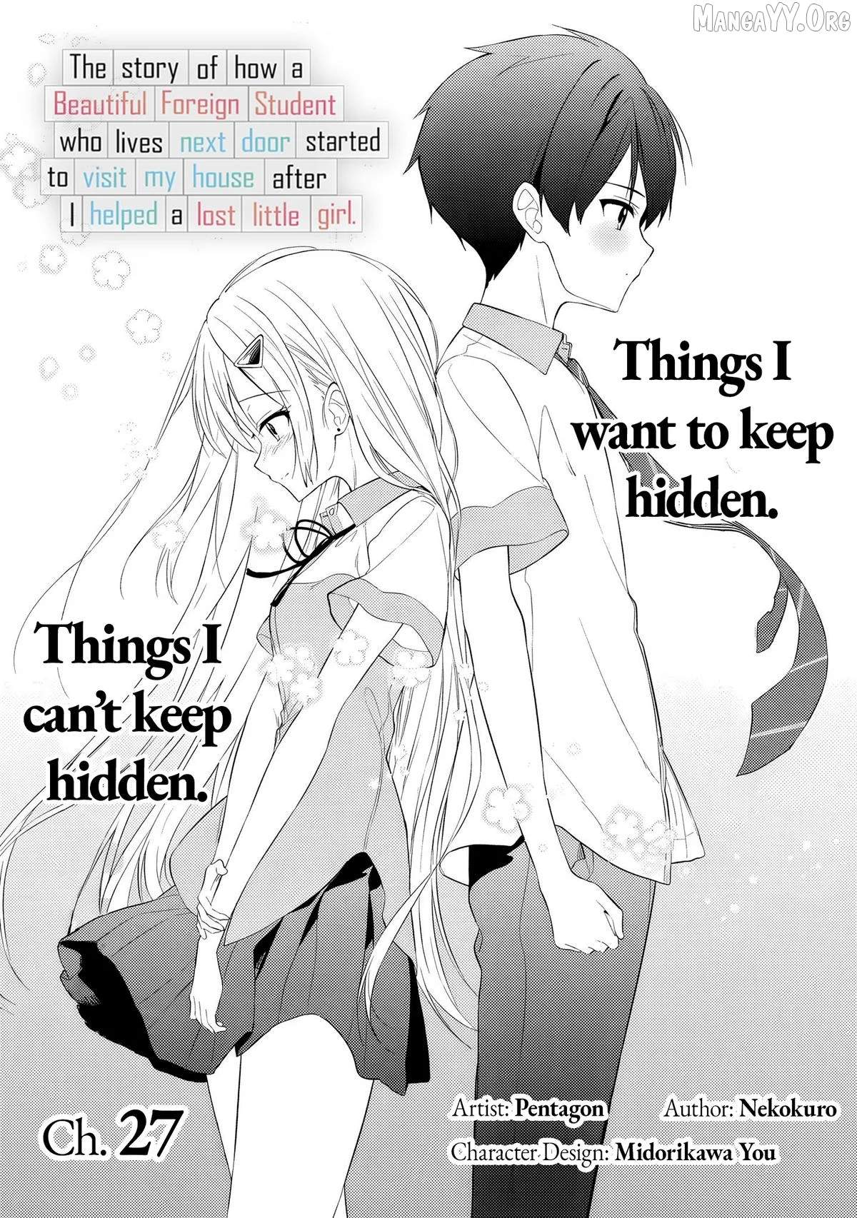 Maigo ni Natteita Youjo wo Tasuketara, Otonari ni Sumu Bishoujo Ryuugakusei ga Ie ni Asobi ni Kuru you ni Natta Ken ni Tsuite Chapter 27 page 2