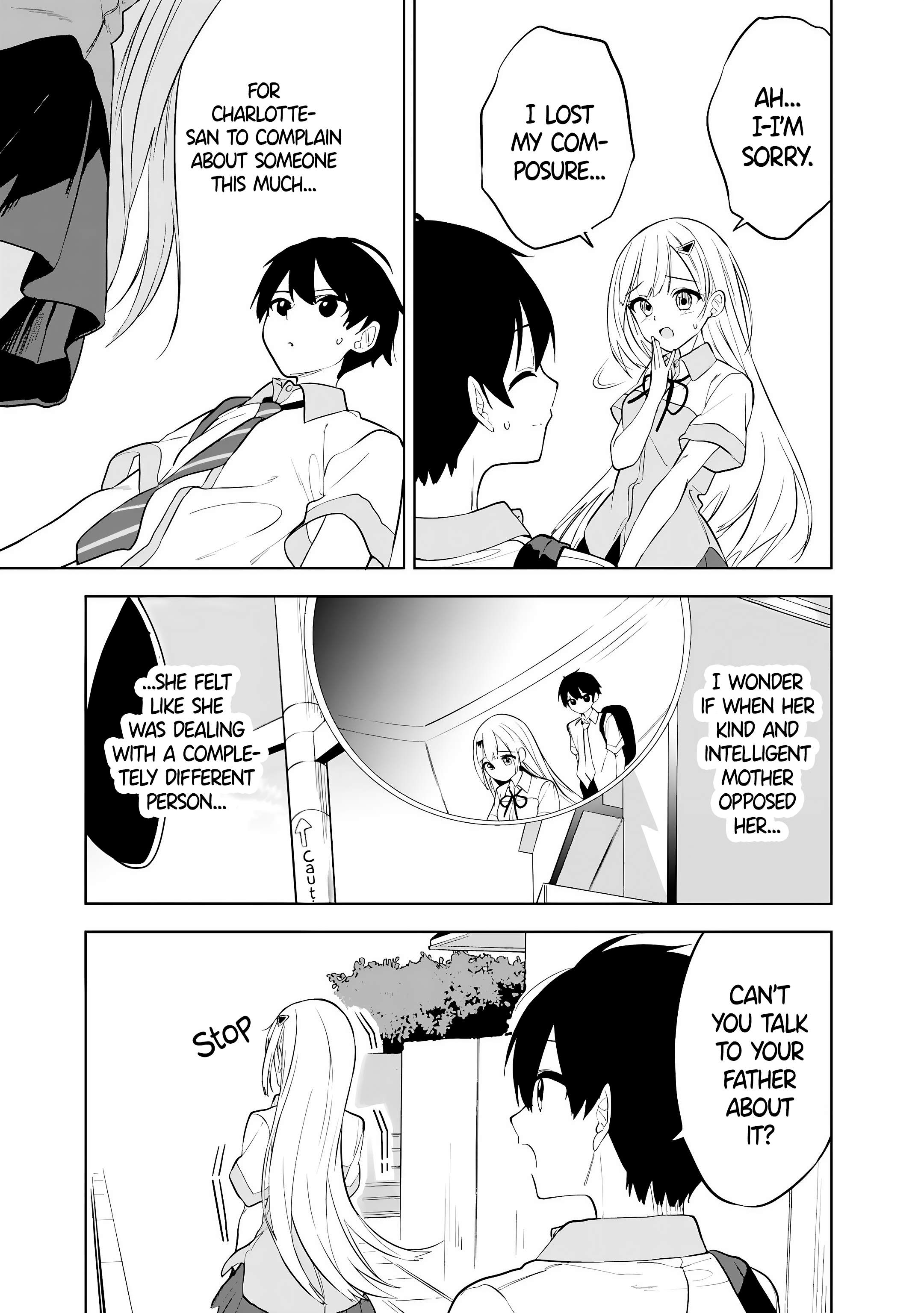 Maigo ni Natteita Youjo wo Tasuketara, Otonari ni Sumu Bishoujo Ryuugakusei ga Ie ni Asobi ni Kuru you ni Natta Ken ni Tsuite Chapter 28 page 19