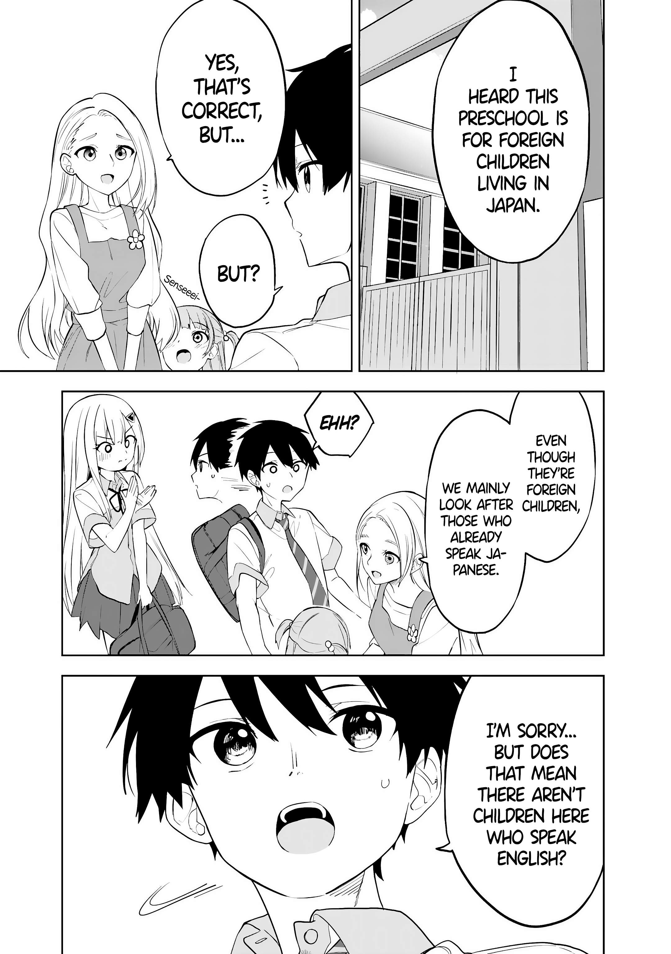 Maigo ni Natteita Youjo wo Tasuketara, Otonari ni Sumu Bishoujo Ryuugakusei ga Ie ni Asobi ni Kuru you ni Natta Ken ni Tsuite Chapter 28 page 9