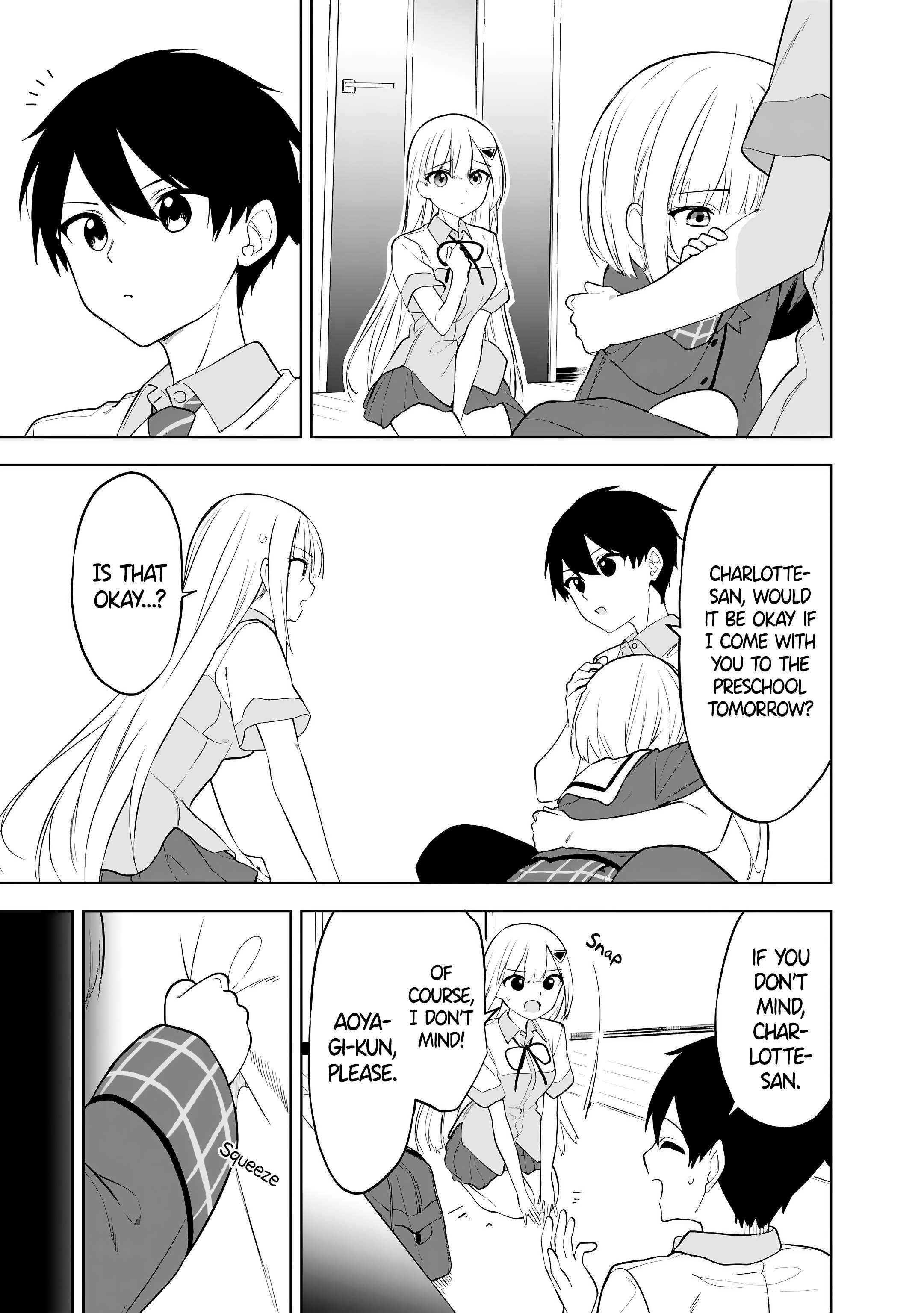 Maigo ni Natteita Youjo wo Tasuketara, Otonari ni Sumu Bishoujo Ryuugakusei ga Ie ni Asobi ni Kuru you ni Natta Ken ni Tsuite Chapter 28 page 5