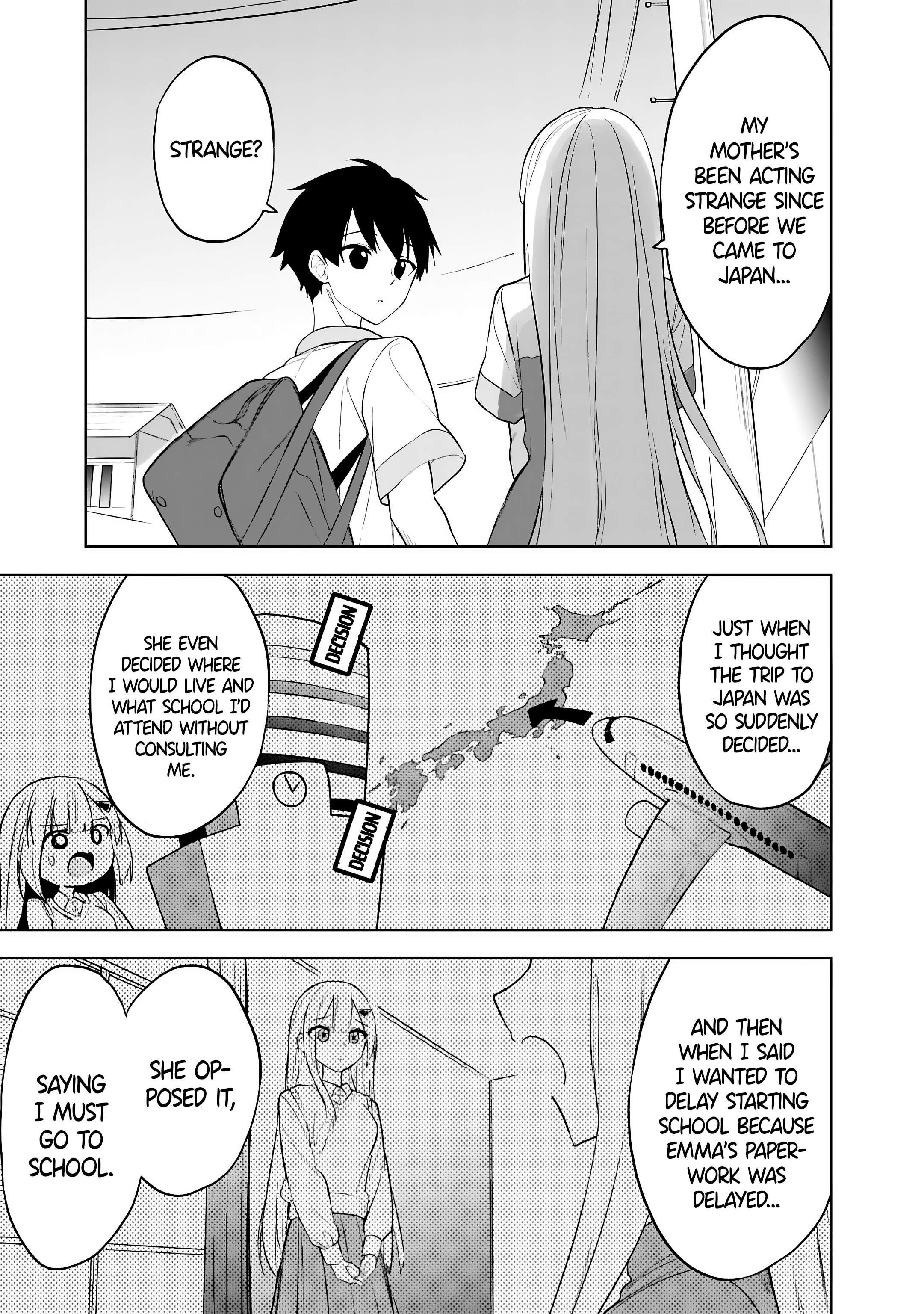 Maigo ni Natteita Youjo wo Tasuketara, Otonari ni Sumu Bishoujo Ryuugakusei ga Ie ni Asobi ni Kuru you ni Natta Ken ni Tsuite Chapter 28 page 17
