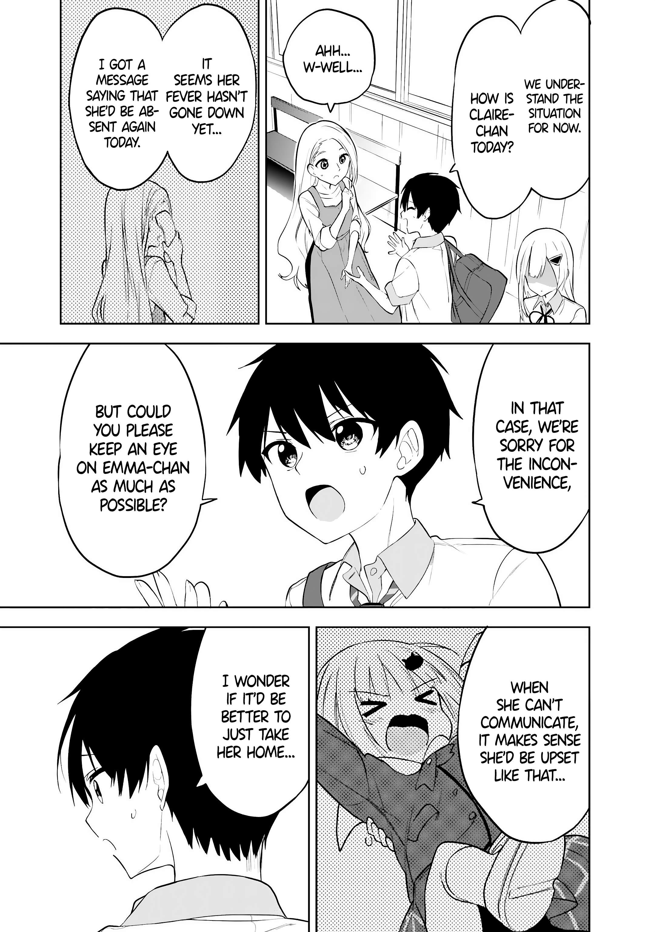 Maigo ni Natteita Youjo wo Tasuketara, Otonari ni Sumu Bishoujo Ryuugakusei ga Ie ni Asobi ni Kuru you ni Natta Ken ni Tsuite Chapter 28 page 13