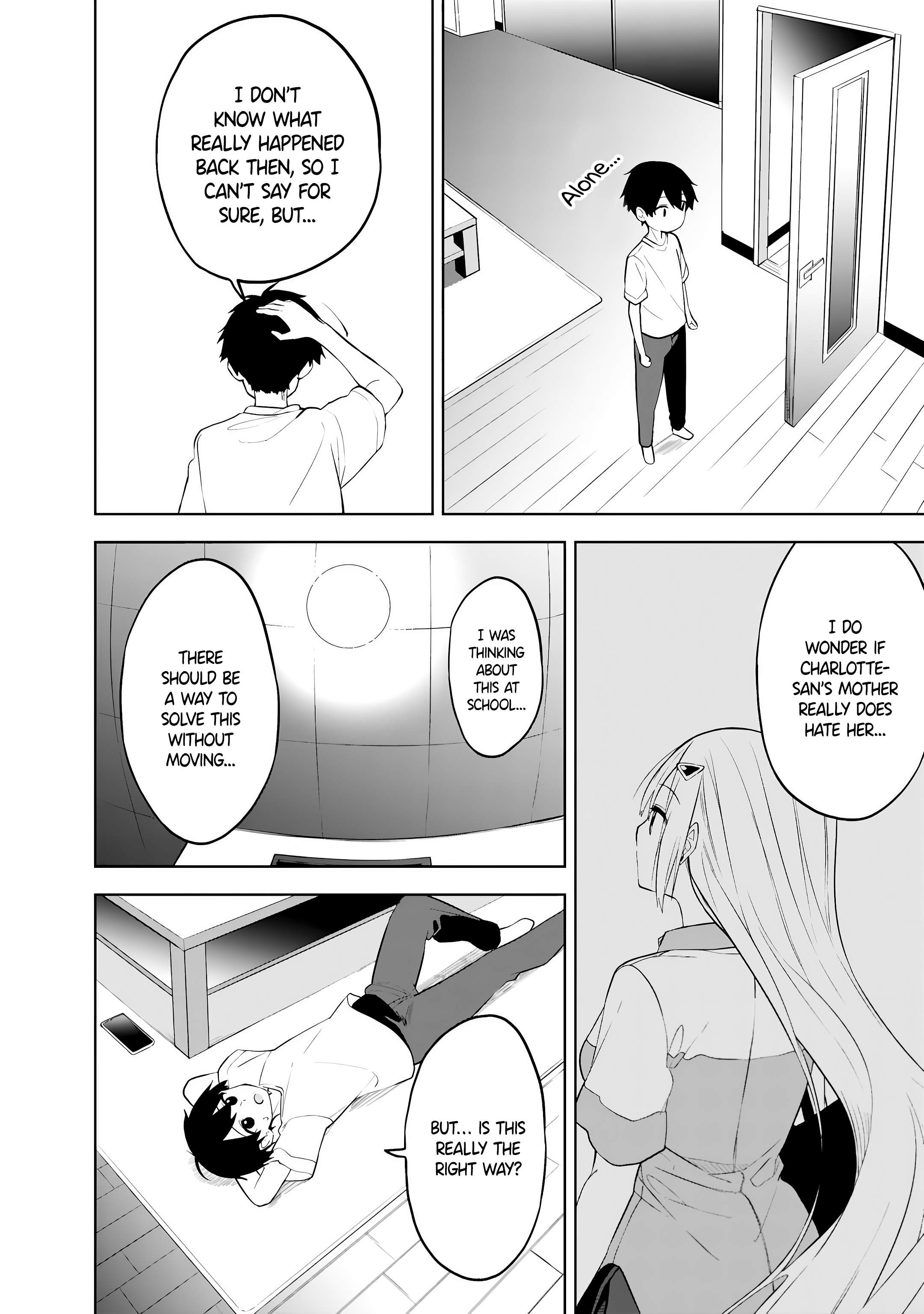 Maigo ni Natteita Youjo wo Tasuketara, Otonari ni Sumu Bishoujo Ryuugakusei ga Ie ni Asobi ni Kuru you ni Natta Ken ni Tsuite Chapter 29 page 15