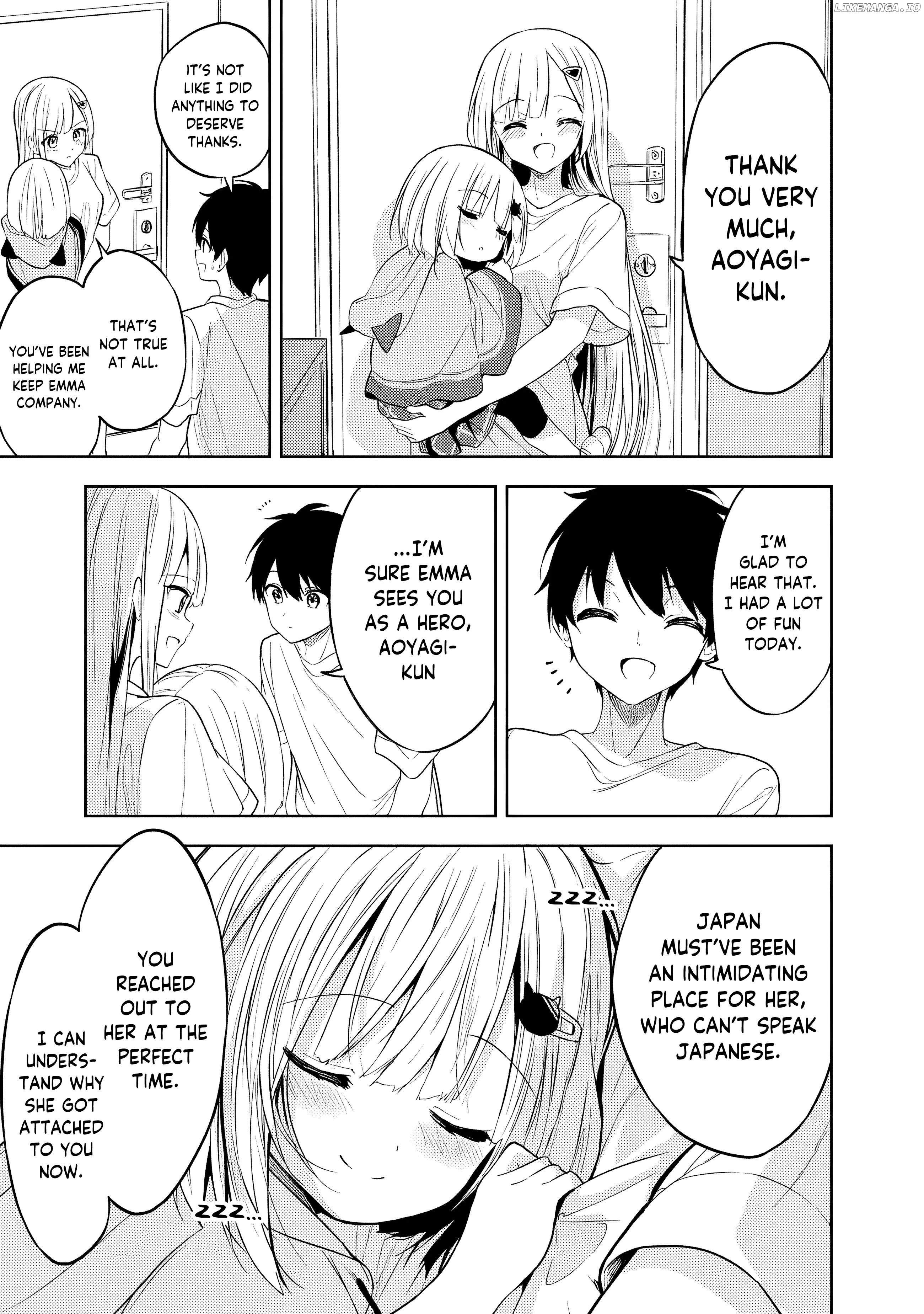 Maigo ni Natteita Youjo wo Tasuketara, Otonari ni Sumu Bishoujo Ryuugakusei ga Ie ni Asobi ni Kuru you ni Natta Ken ni Tsuite Chapter 3 page 18