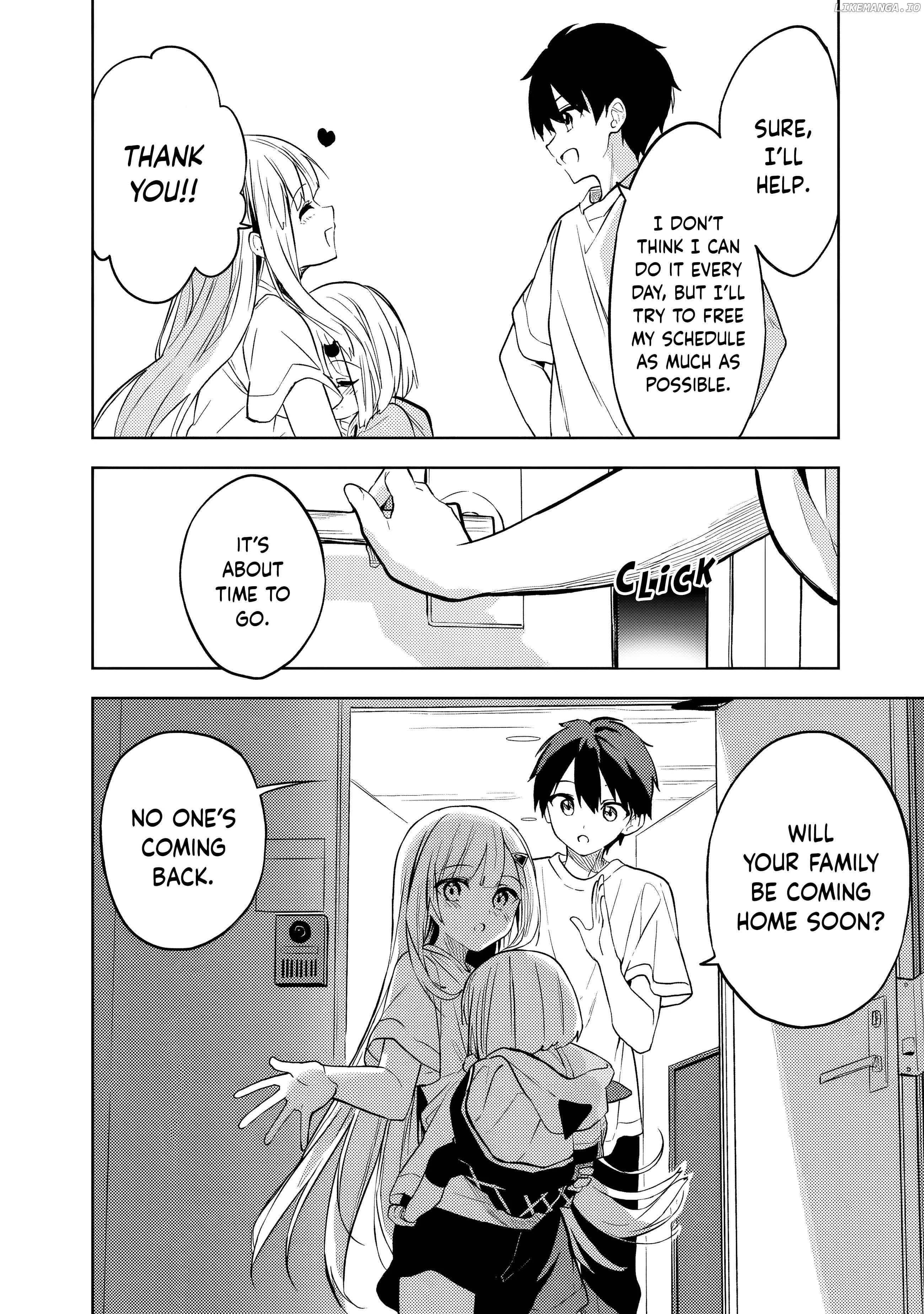 Maigo ni Natteita Youjo wo Tasuketara, Otonari ni Sumu Bishoujo Ryuugakusei ga Ie ni Asobi ni Kuru you ni Natta Ken ni Tsuite Chapter 3 page 21