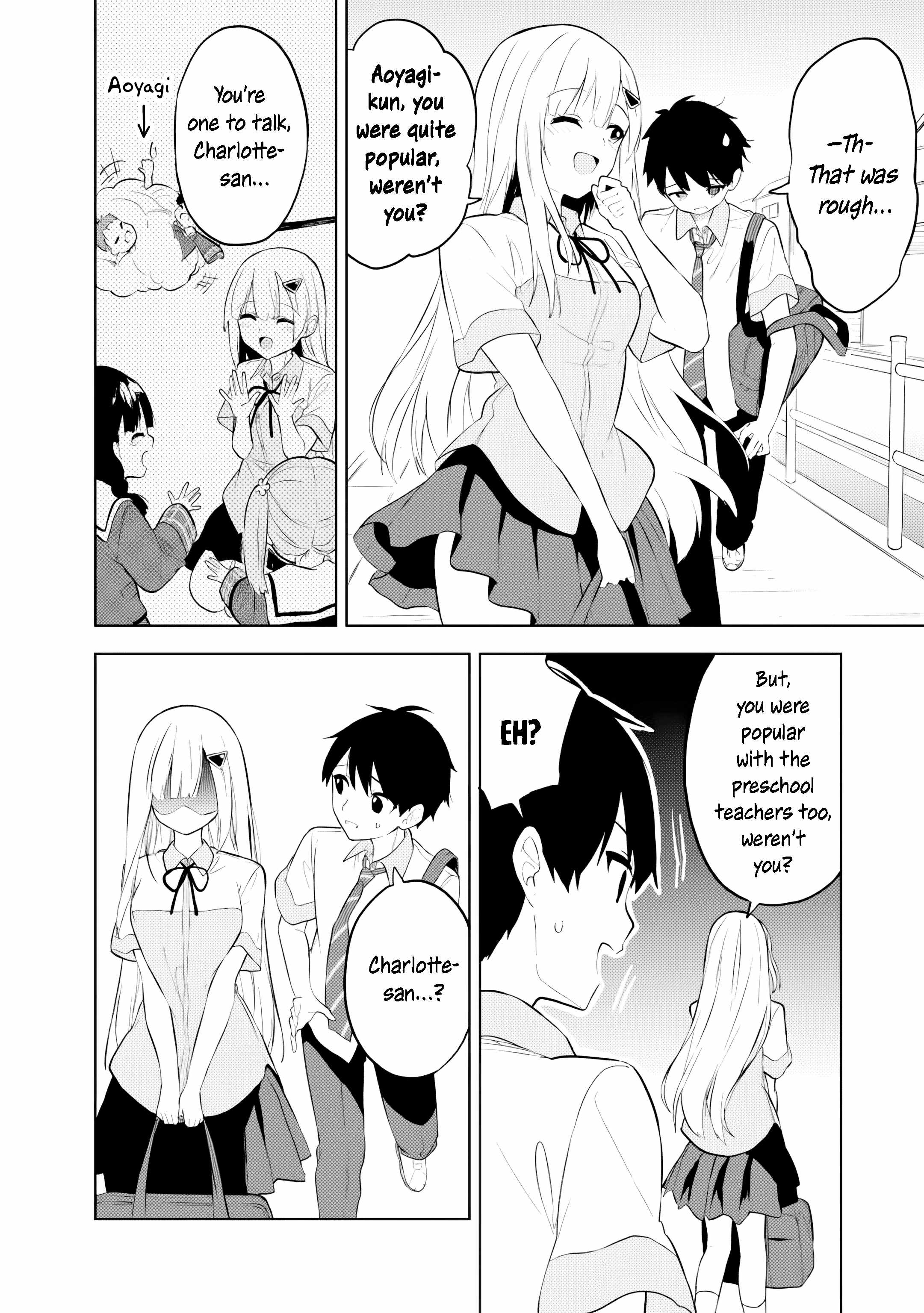 Maigo ni Natteita Youjo wo Tasuketara, Otonari ni Sumu Bishoujo Ryuugakusei ga Ie ni Asobi ni Kuru you ni Natta Ken ni Tsuite Chapter 31 page 24