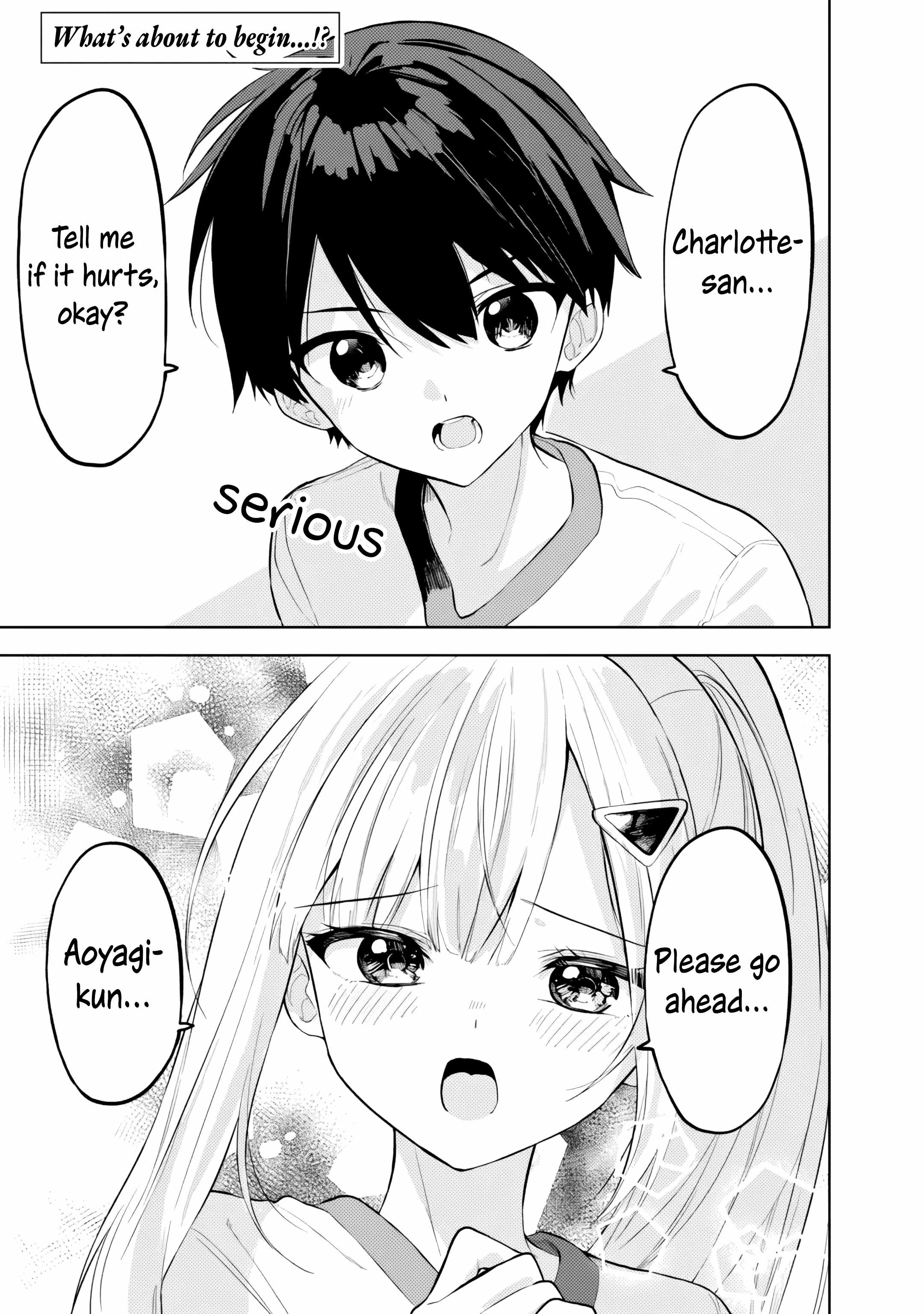 Maigo ni Natteita Youjo wo Tasuketara, Otonari ni Sumu Bishoujo Ryuugakusei ga Ie ni Asobi ni Kuru you ni Natta Ken ni Tsuite Chapter 32 page 1