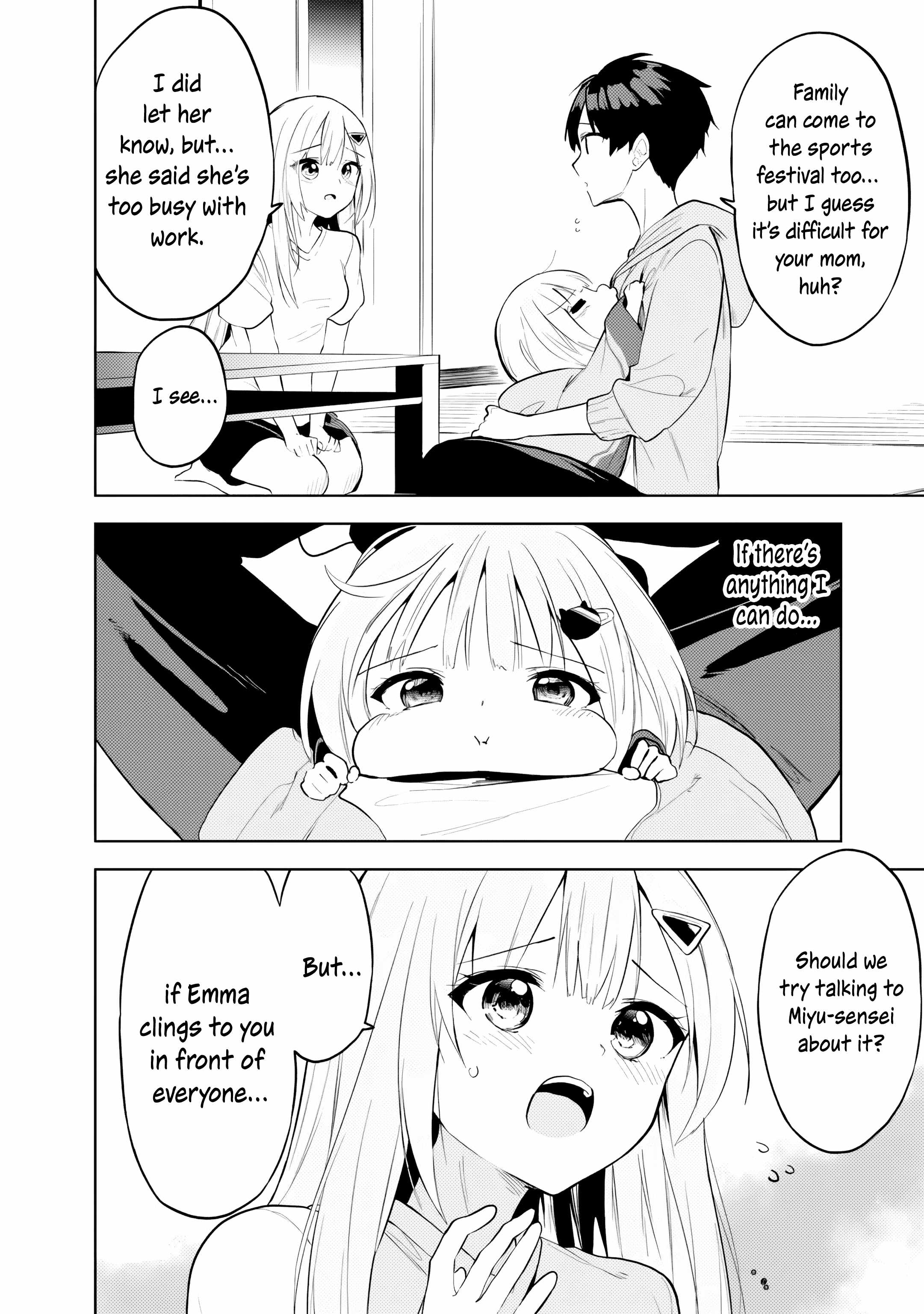 Maigo ni Natteita Youjo wo Tasuketara, Otonari ni Sumu Bishoujo Ryuugakusei ga Ie ni Asobi ni Kuru you ni Natta Ken ni Tsuite Chapter 33 page 16