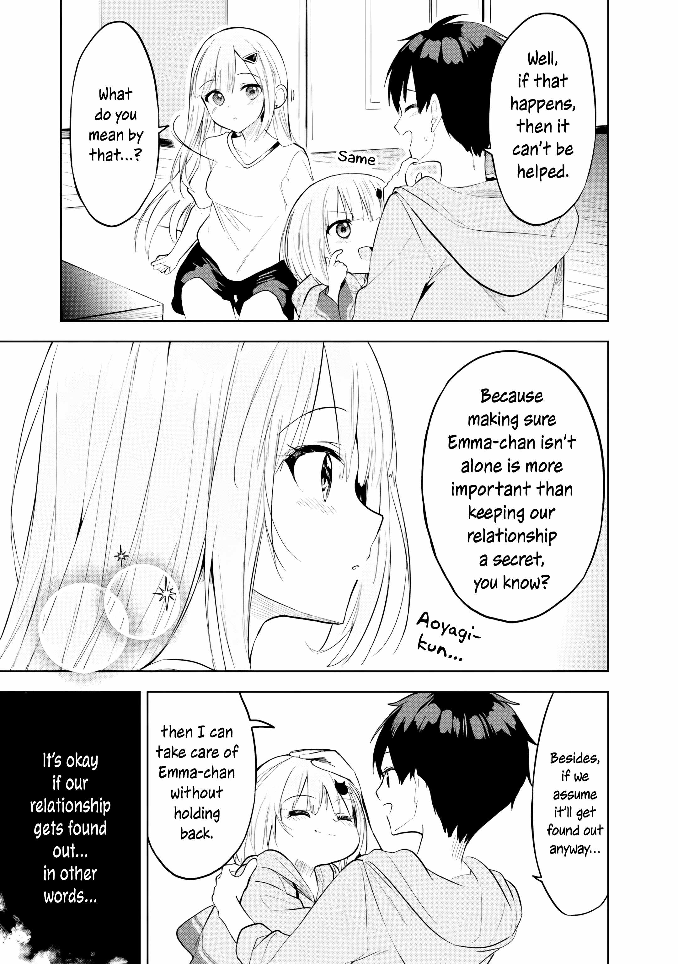 Maigo ni Natteita Youjo wo Tasuketara, Otonari ni Sumu Bishoujo Ryuugakusei ga Ie ni Asobi ni Kuru you ni Natta Ken ni Tsuite Chapter 33 page 17