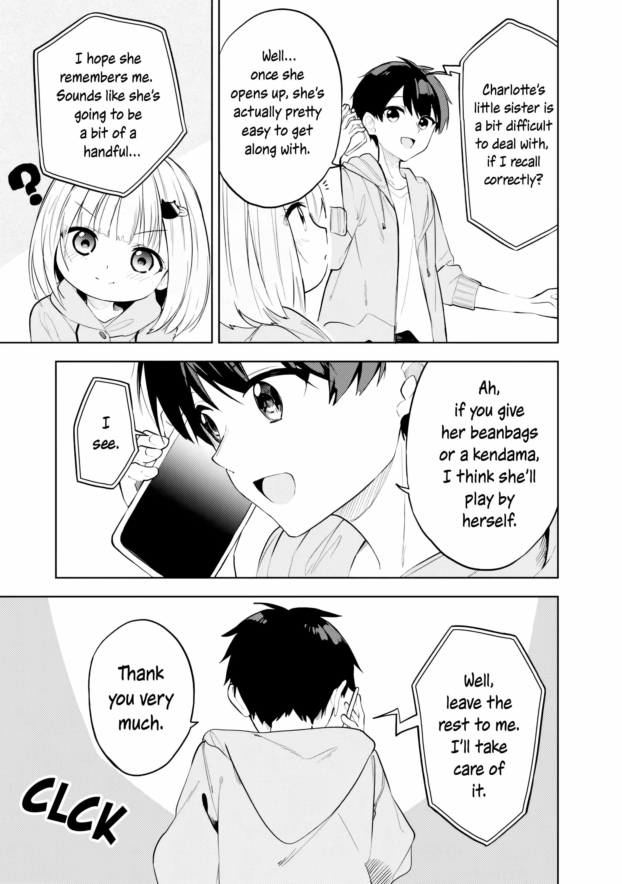 Maigo ni Natteita Youjo wo Tasuketara, Otonari ni Sumu Bishoujo Ryuugakusei ga Ie ni Asobi ni Kuru you ni Natta Ken ni Tsuite Chapter 33 page 21