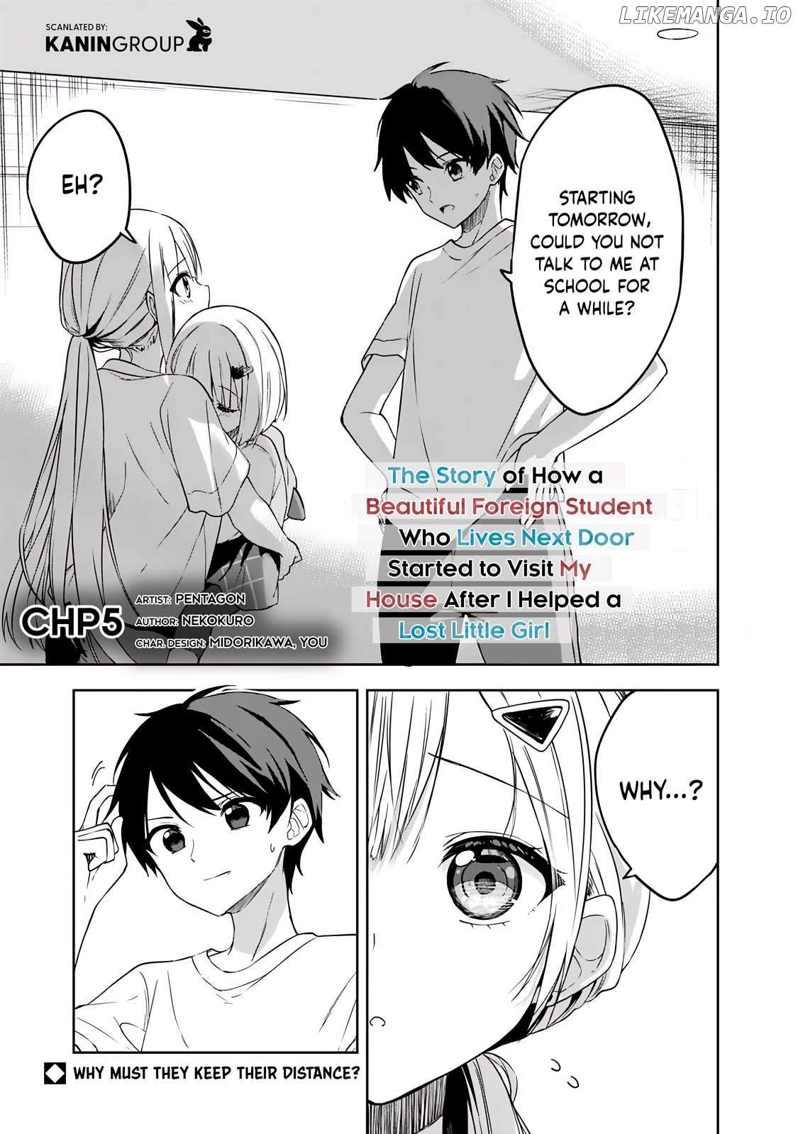 Maigo ni Natteita Youjo wo Tasuketara, Otonari ni Sumu Bishoujo Ryuugakusei ga Ie ni Asobi ni Kuru you ni Natta Ken ni Tsuite Chapter 5 page 3