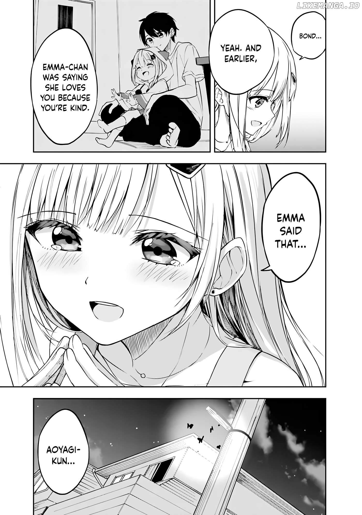Maigo ni Natteita Youjo wo Tasuketara, Otonari ni Sumu Bishoujo Ryuugakusei ga Ie ni Asobi ni Kuru you ni Natta Ken ni Tsuite Chapter 8 page 17