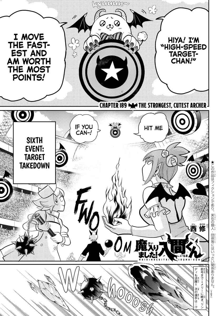 Mairimashita! Iruma-Kun Chapter 189 page 2