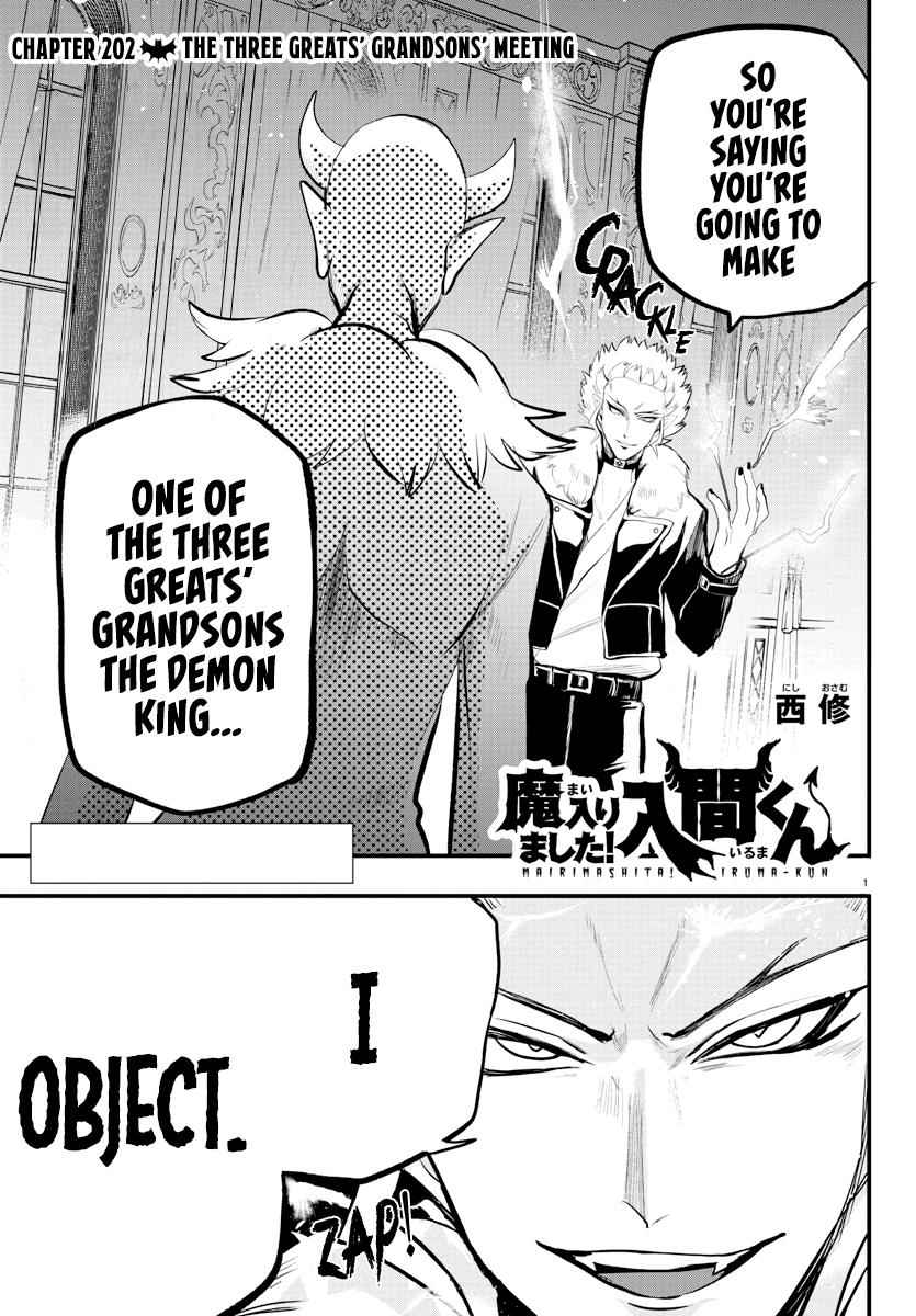 Mairimashita! Iruma-Kun Chapter 202 page 1