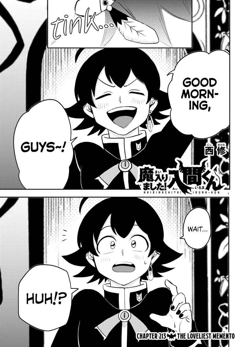 Mairimashita! Iruma-Kun Chapter 213 page 1