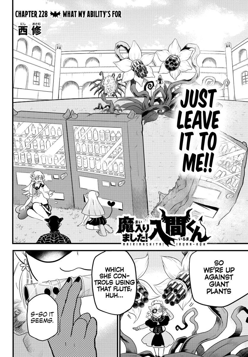 Mairimashita! Iruma-Kun Chapter 228 page 2