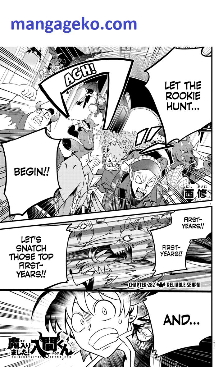 Mairimashita! Iruma-Kun Chapter 282 page 1