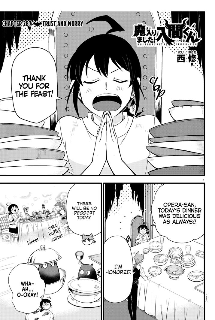 Mairimashita! Iruma-Kun Chapter 287 page 1