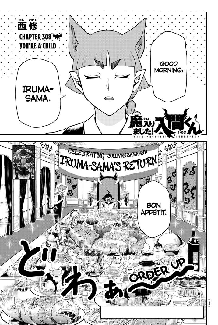 Mairimashita! Iruma-Kun Chapter 308 page 1