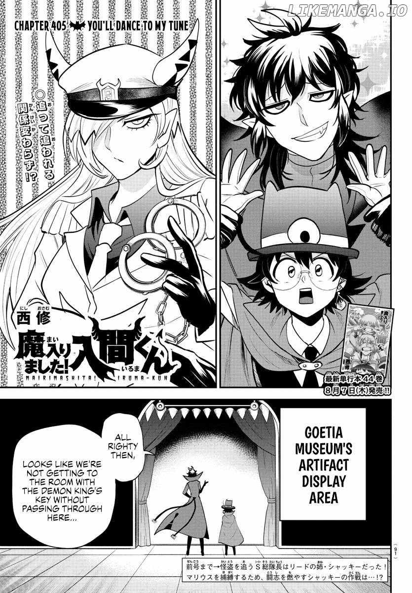 Mairimashita! Iruma-Kun Chapter 405 page 1