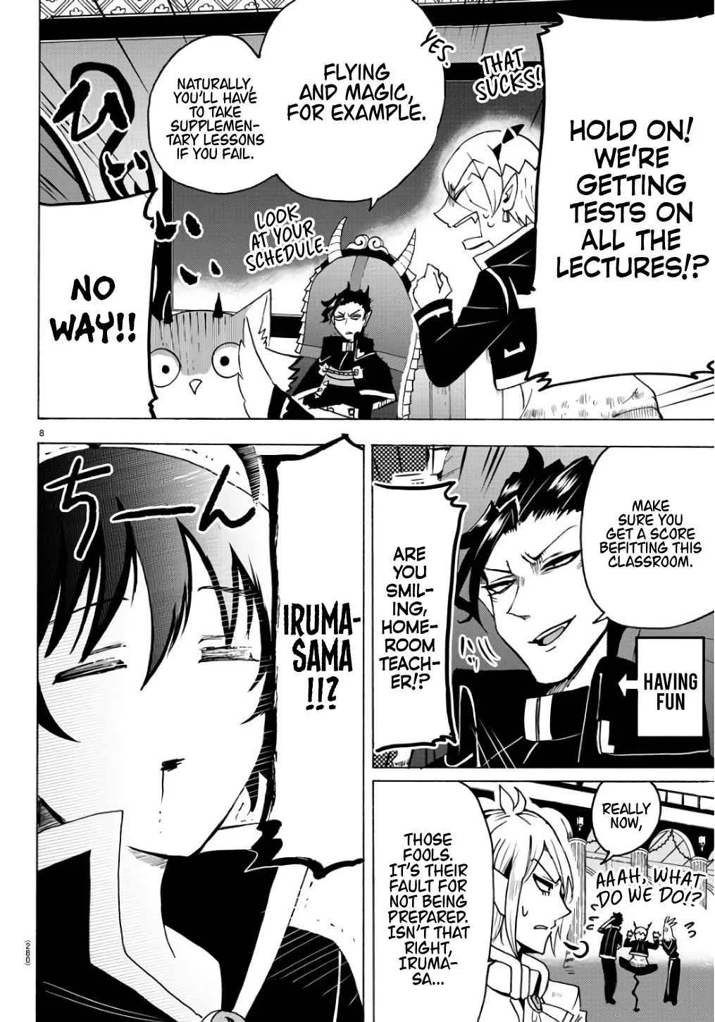 Mairimashita! Iruma-Kun Chapter 61 page 8