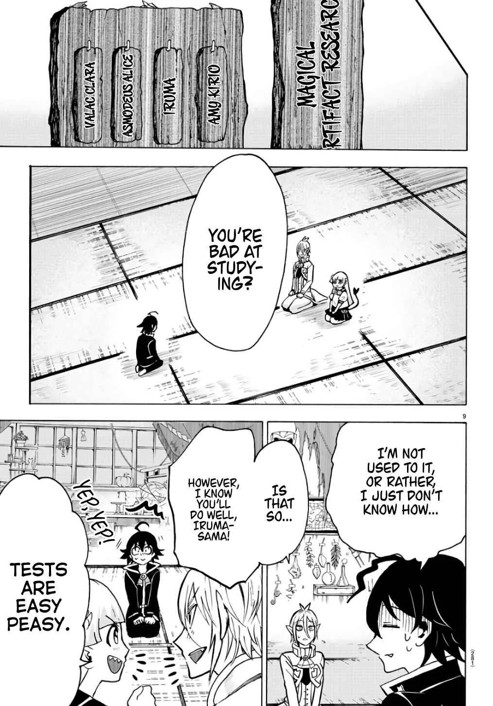 Mairimashita! Iruma-Kun Chapter 61 page 9