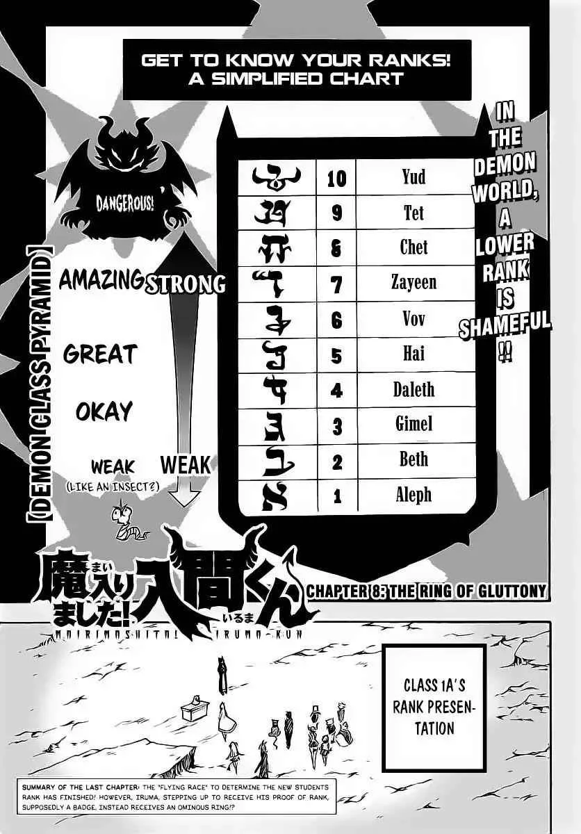 Mairimashita! Iruma-Kun Chapter 8 page 3