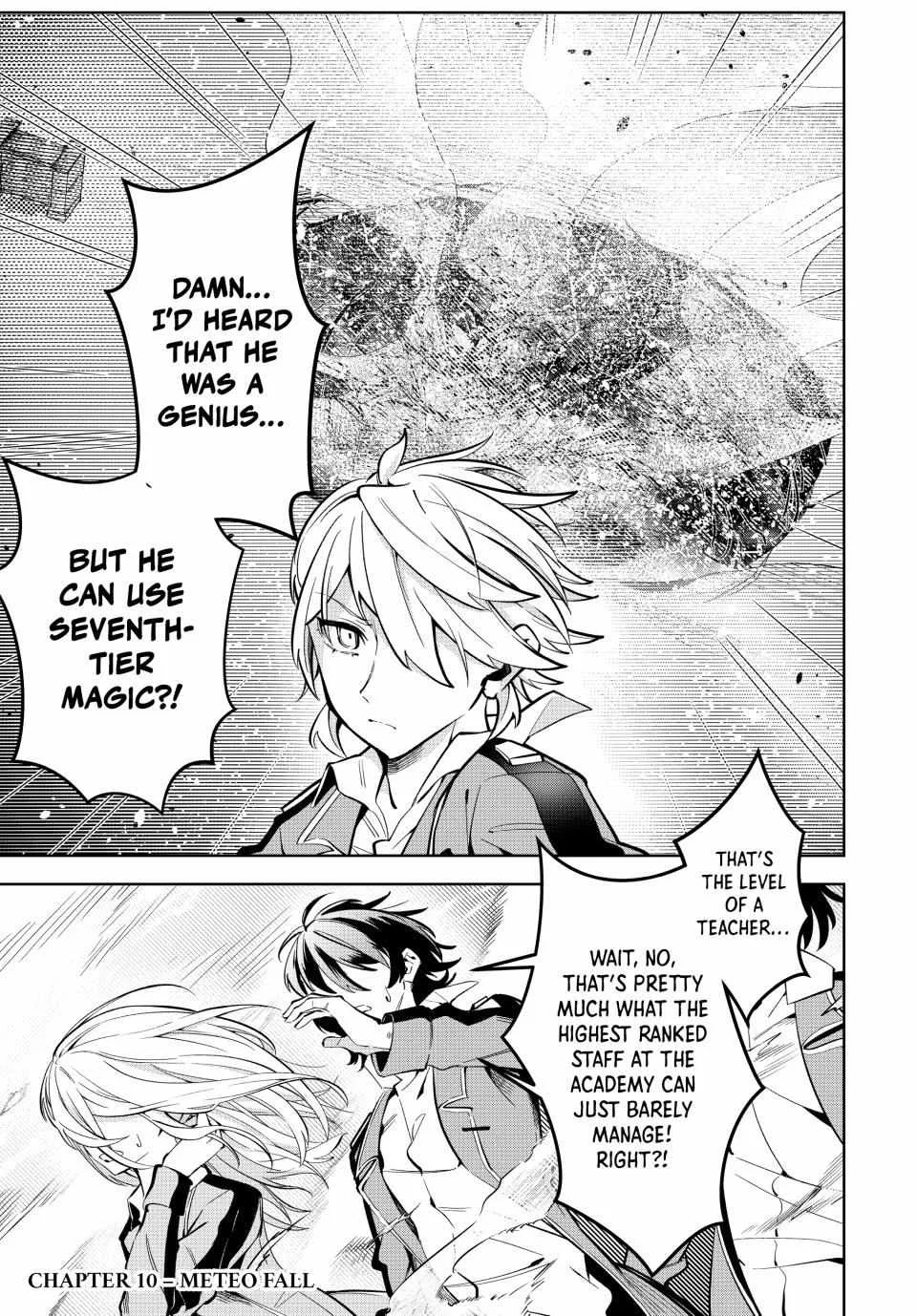 Majutsu Guild Sousui ~Umarekawatte Imasara Yarinaosu Nidome no Gakuin Seikatsu~ Chapter 10 page 1