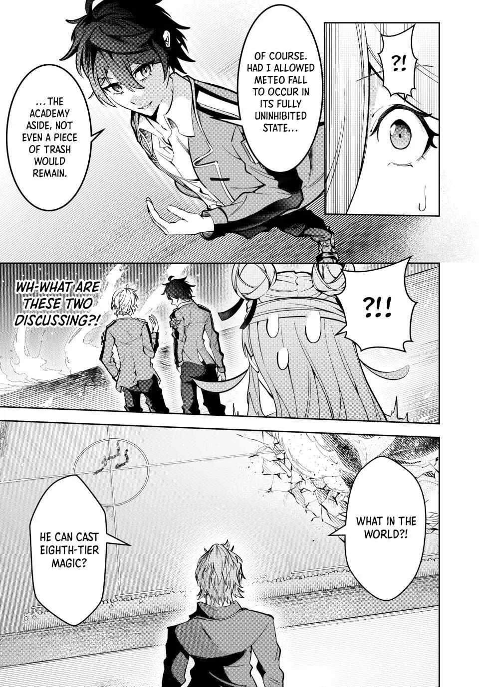 Majutsu Guild Sousui ~Umarekawatte Imasara Yarinaosu Nidome no Gakuin Seikatsu~ Chapter 10 page 13