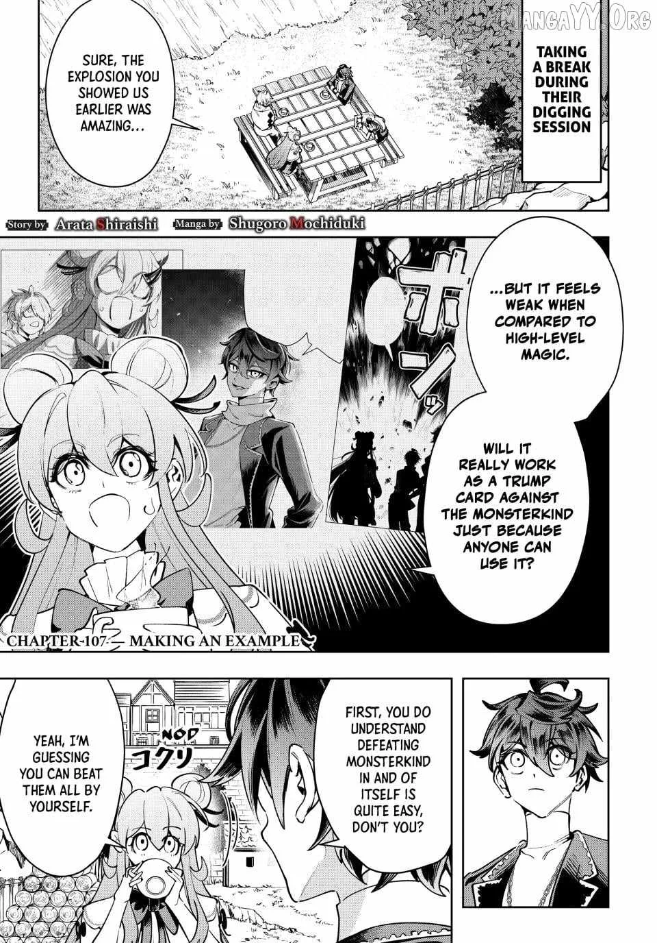 Majutsu Guild Sousui ~Umarekawatte Imasara Yarinaosu Nidome no Gakuin Seikatsu~ Chapter 107 page 1