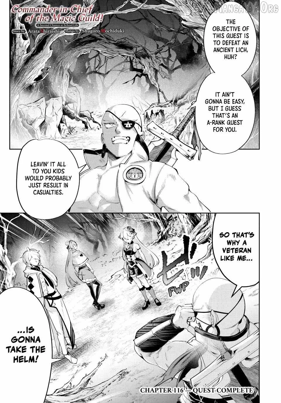 Majutsu Guild Sousui ~Umarekawatte Imasara Yarinaosu Nidome no Gakuin Seikatsu~ Chapter 116 page 1