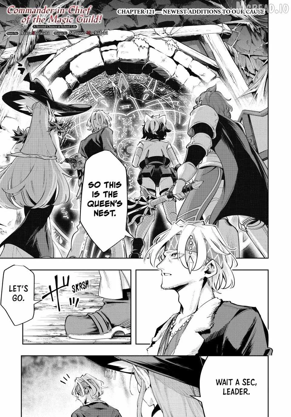 Majutsu Guild Sousui ~Umarekawatte Imasara Yarinaosu Nidome no Gakuin Seikatsu~ Chapter 121 page 1