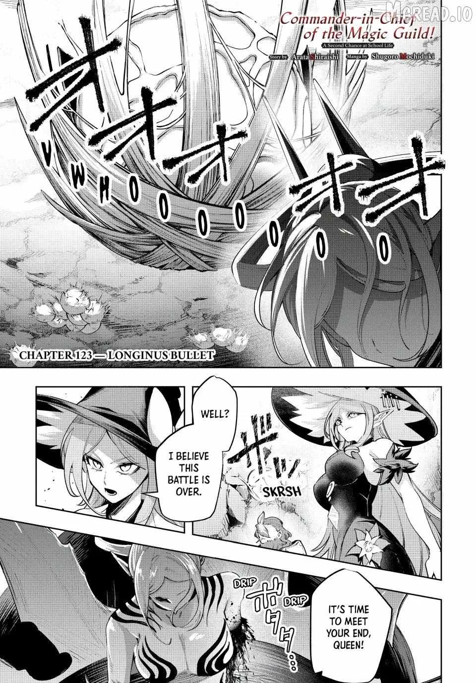 Majutsu Guild Sousui ~Umarekawatte Imasara Yarinaosu Nidome no Gakuin Seikatsu~ Chapter 123 page 1