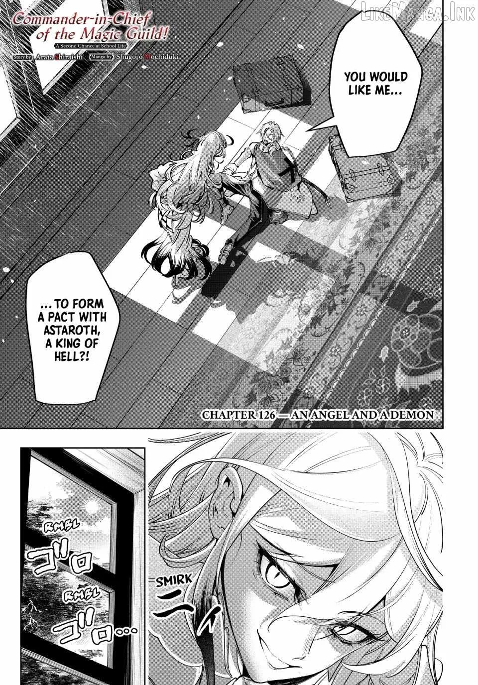 Majutsu Guild Sousui ~Umarekawatte Imasara Yarinaosu Nidome no Gakuin Seikatsu~ Chapter 126 page 1