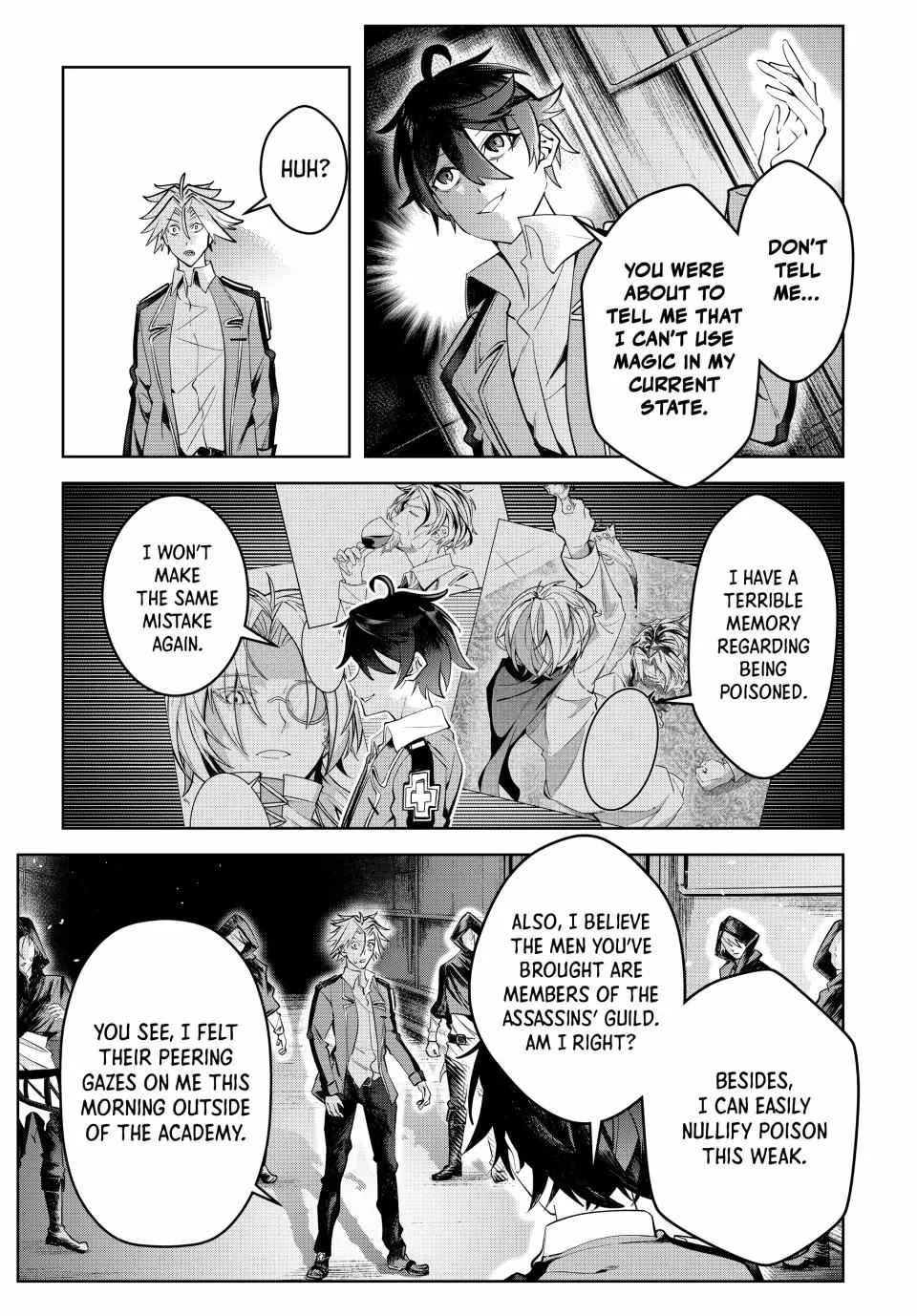 Majutsu Guild Sousui ~Umarekawatte Imasara Yarinaosu Nidome no Gakuin Seikatsu~ Chapter 13 page 11