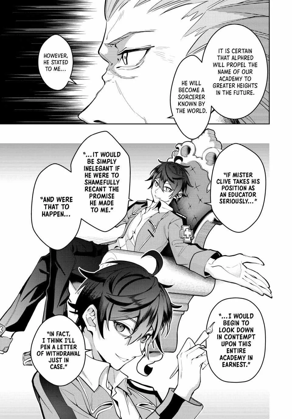 Majutsu Guild Sousui ~Umarekawatte Imasara Yarinaosu Nidome no Gakuin Seikatsu~ Chapter 16 page 15